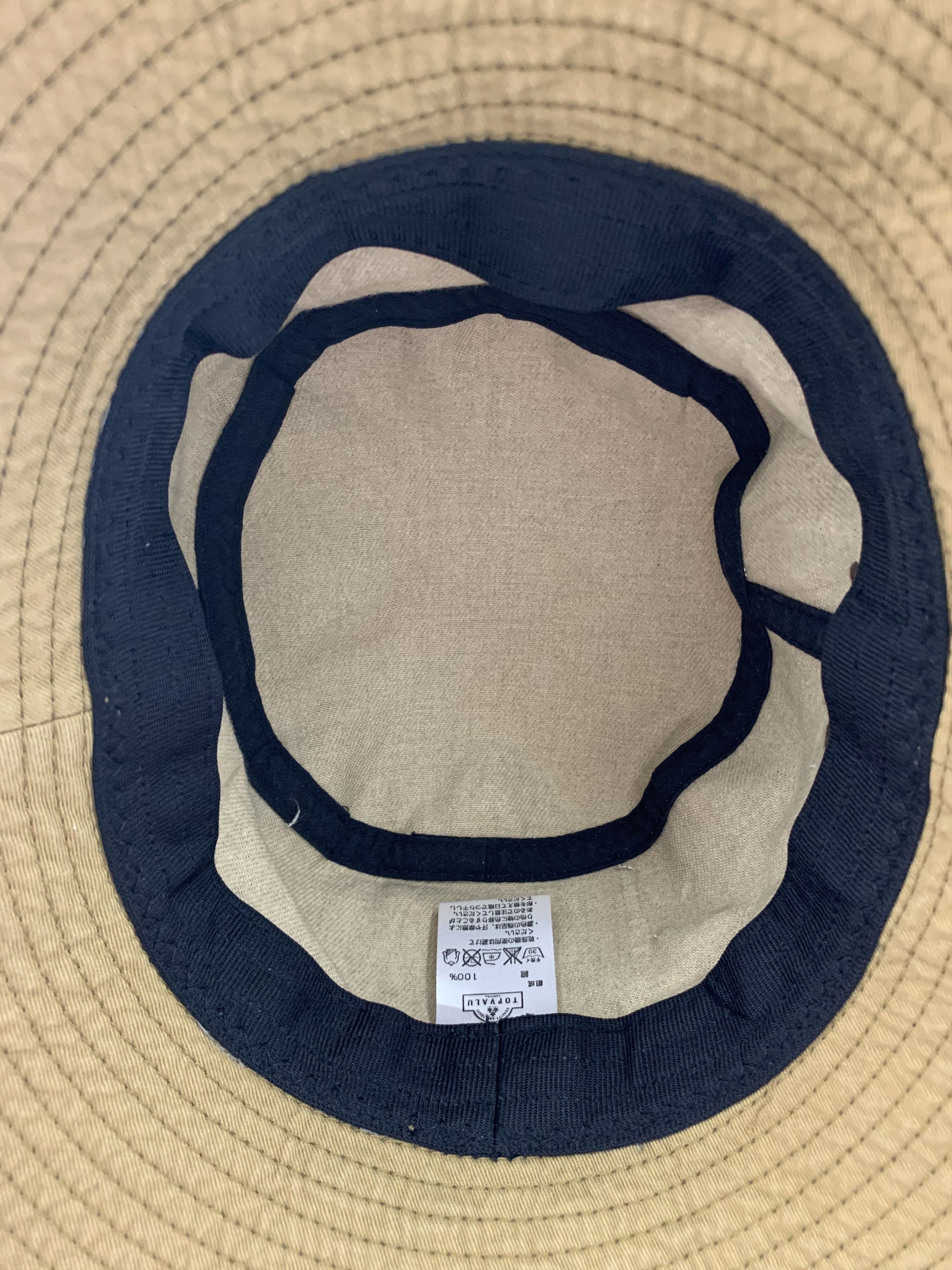 Japanese Brand Top Valu Bucket Hat Nice Design - S1008 Size ONE SIZE - 7 Thumbnail