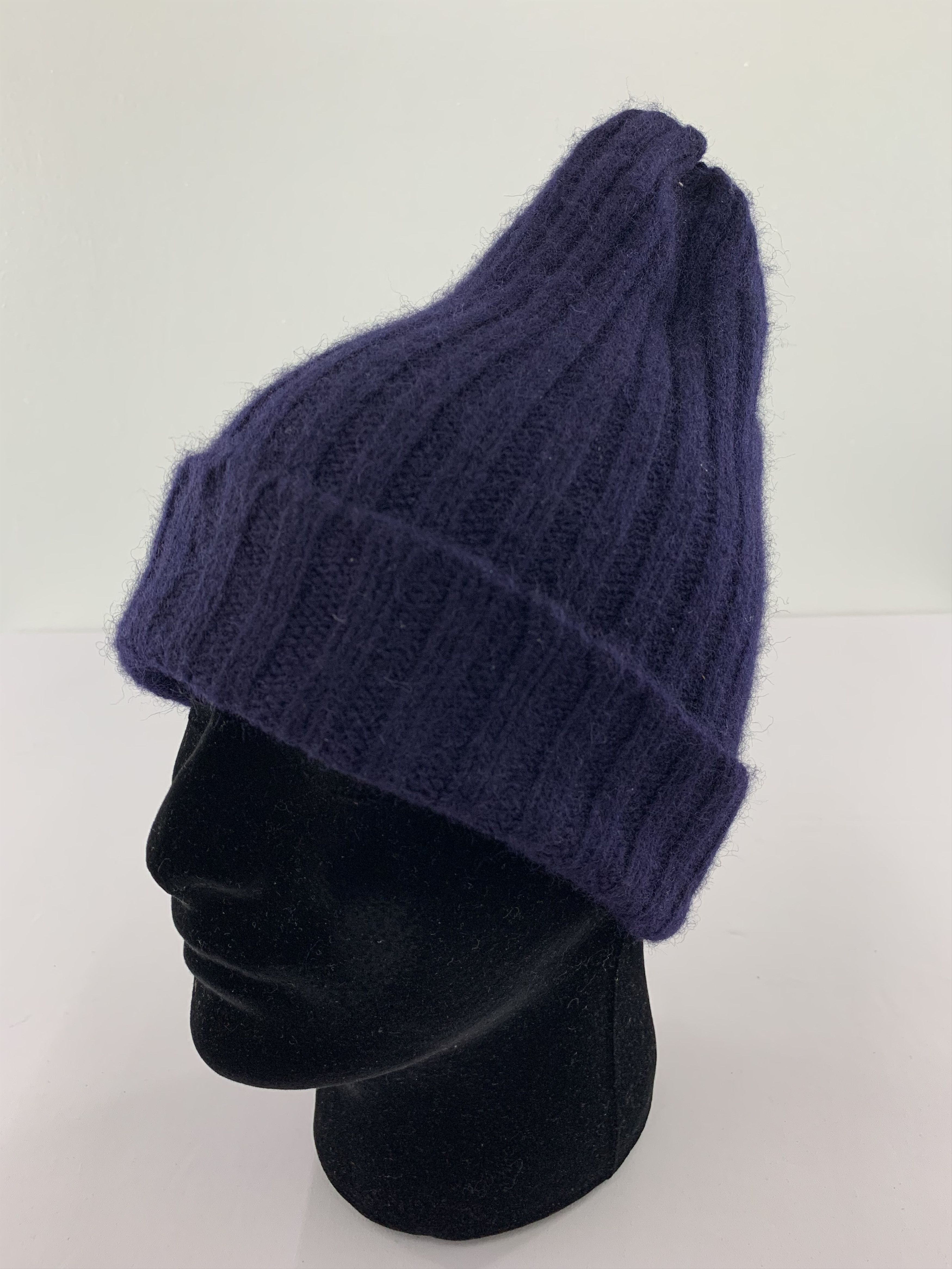 Beams Plus Beams Japan Purple Wool Beanie Hat Size ONE SIZE - 1 Thumbnail