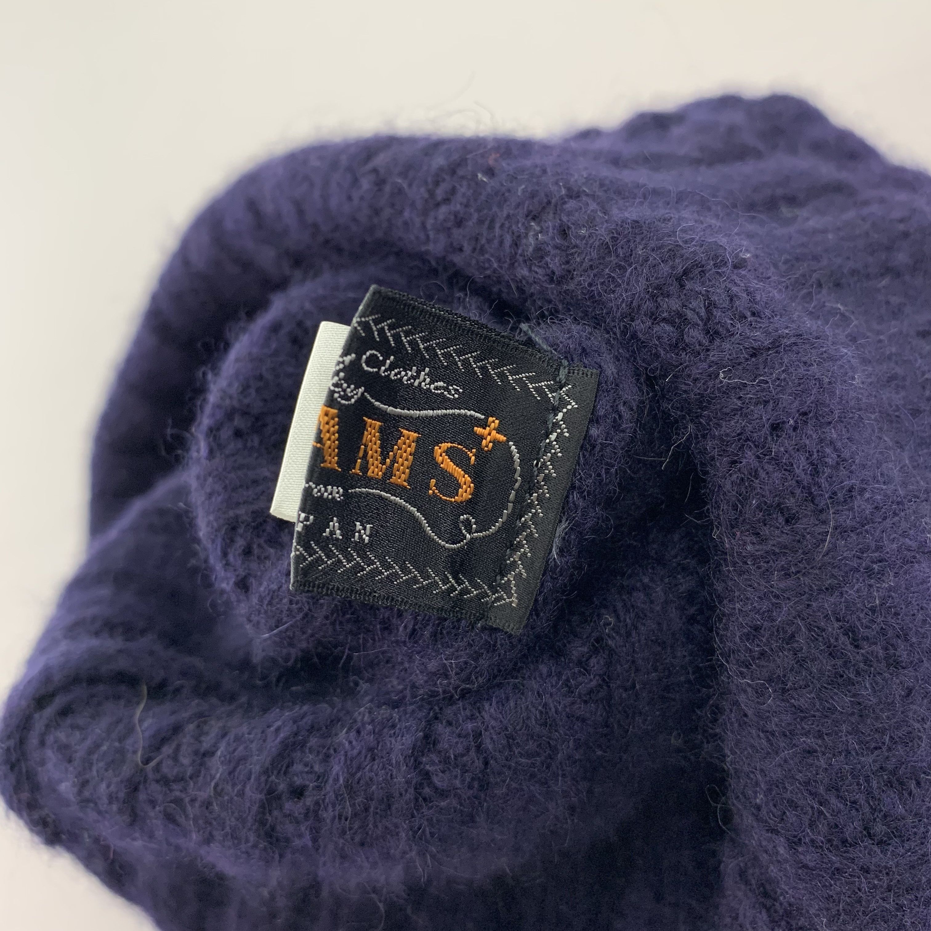 Beams Plus Beams Japan Purple Wool Beanie Hat Size ONE SIZE - 9 Thumbnail