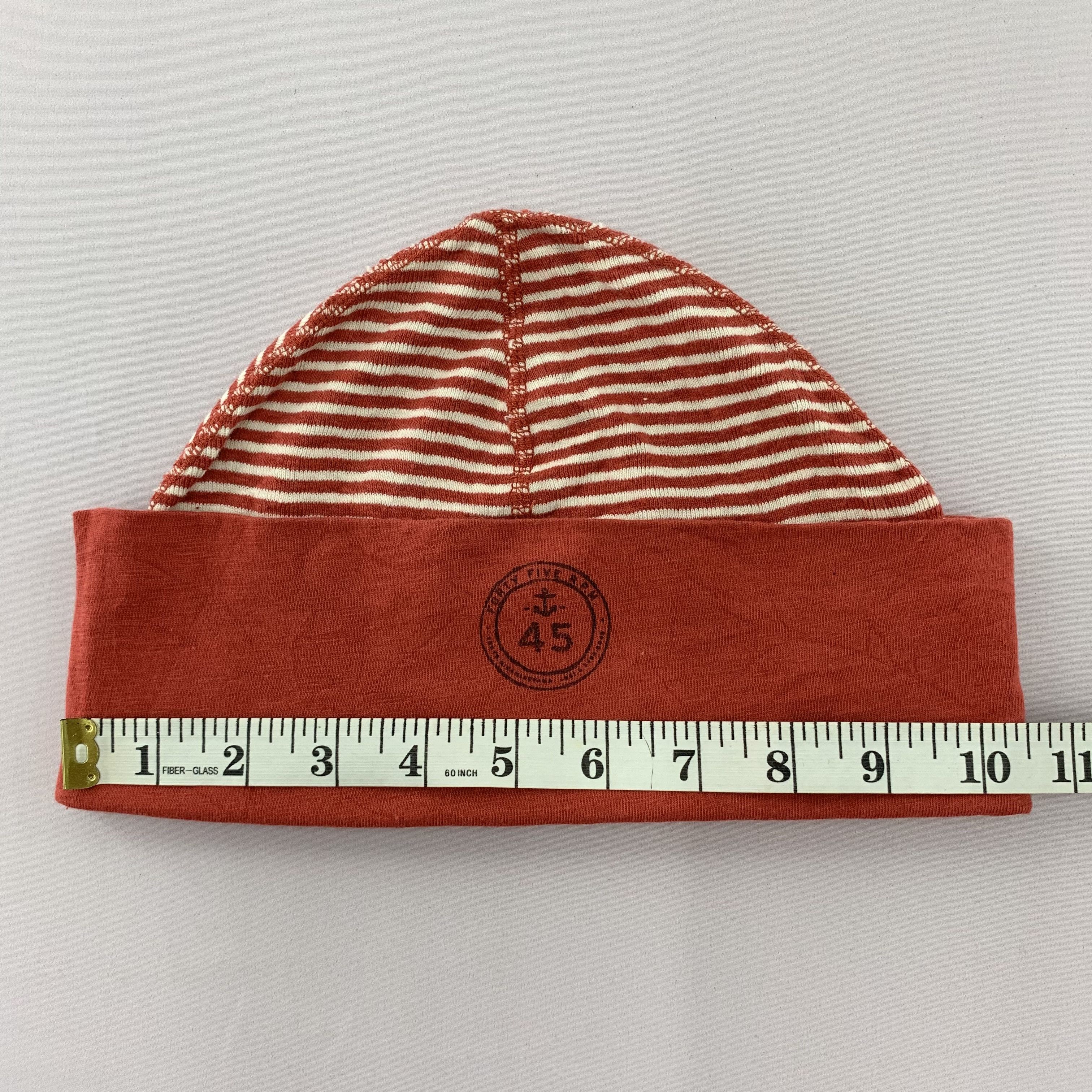 45rpm 45rpm Beanie Hat Red Striped Size ONE SIZE - 11 Thumbnail
