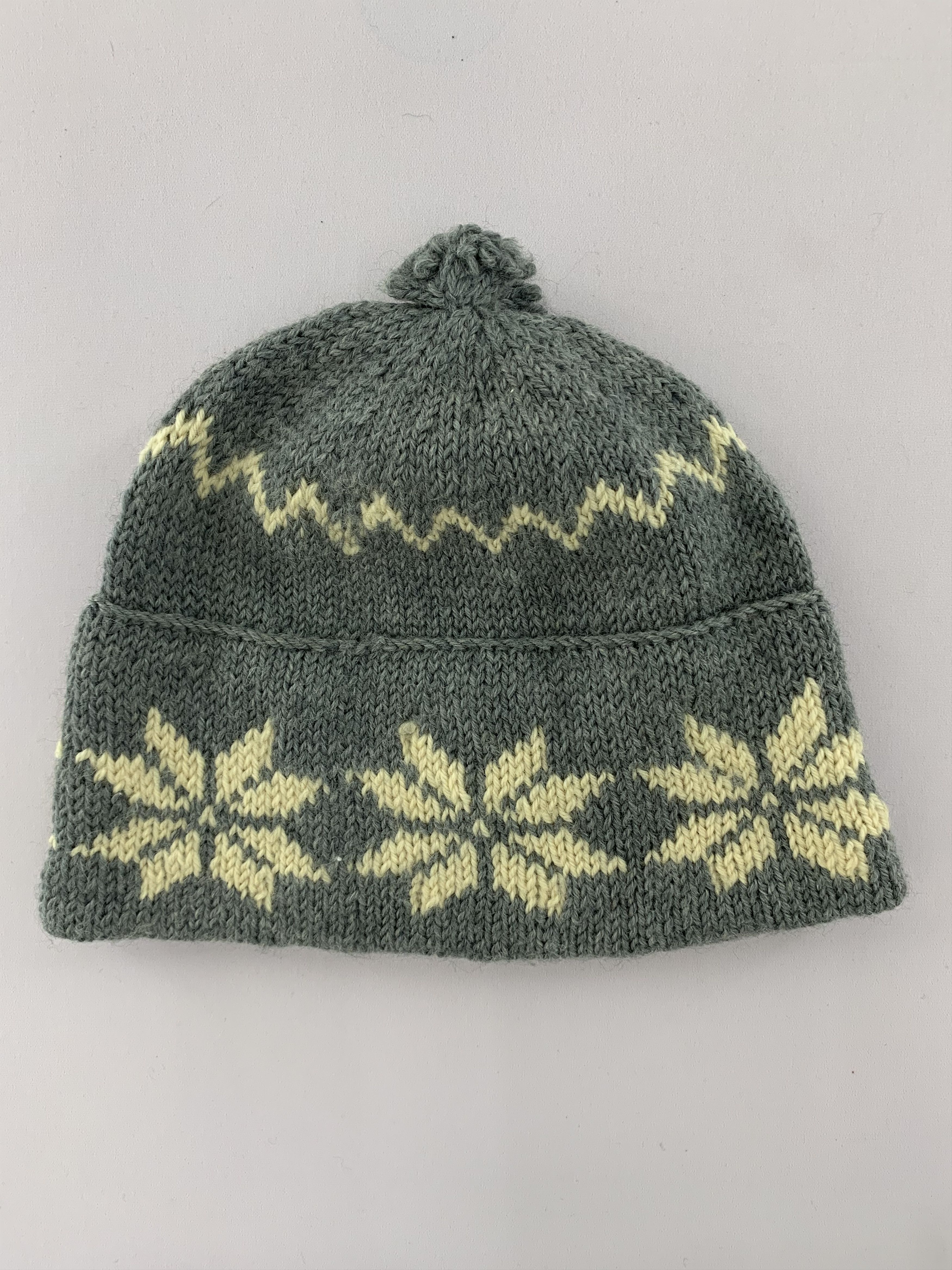 Japanese Brand Pozzy Rap Wool hat Knitted Size ONE SIZE - 2 Thumbnail