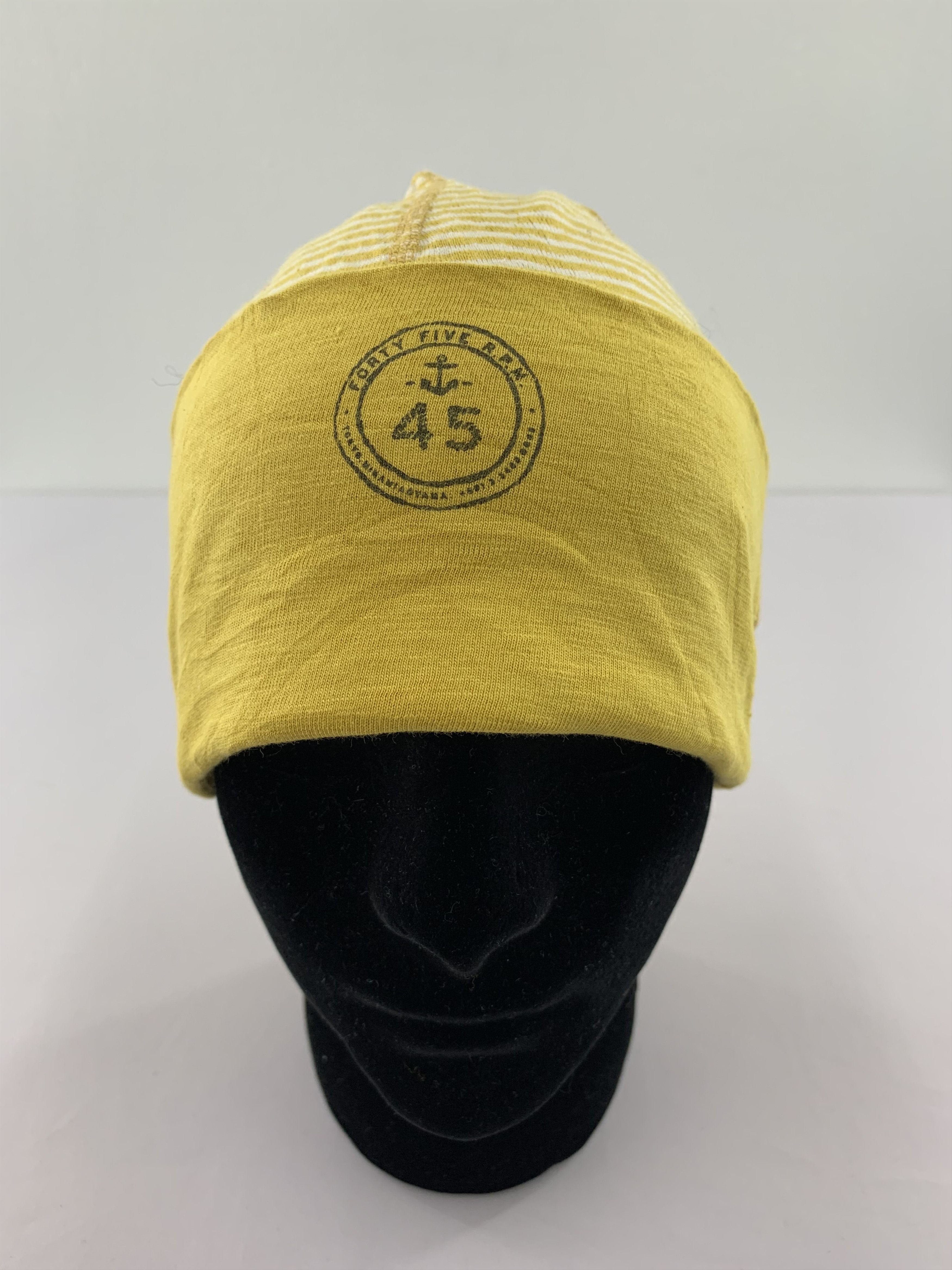 45rpm 45rpm Beanie Hat Striped Yellow Size ONE SIZE - 3 Thumbnail