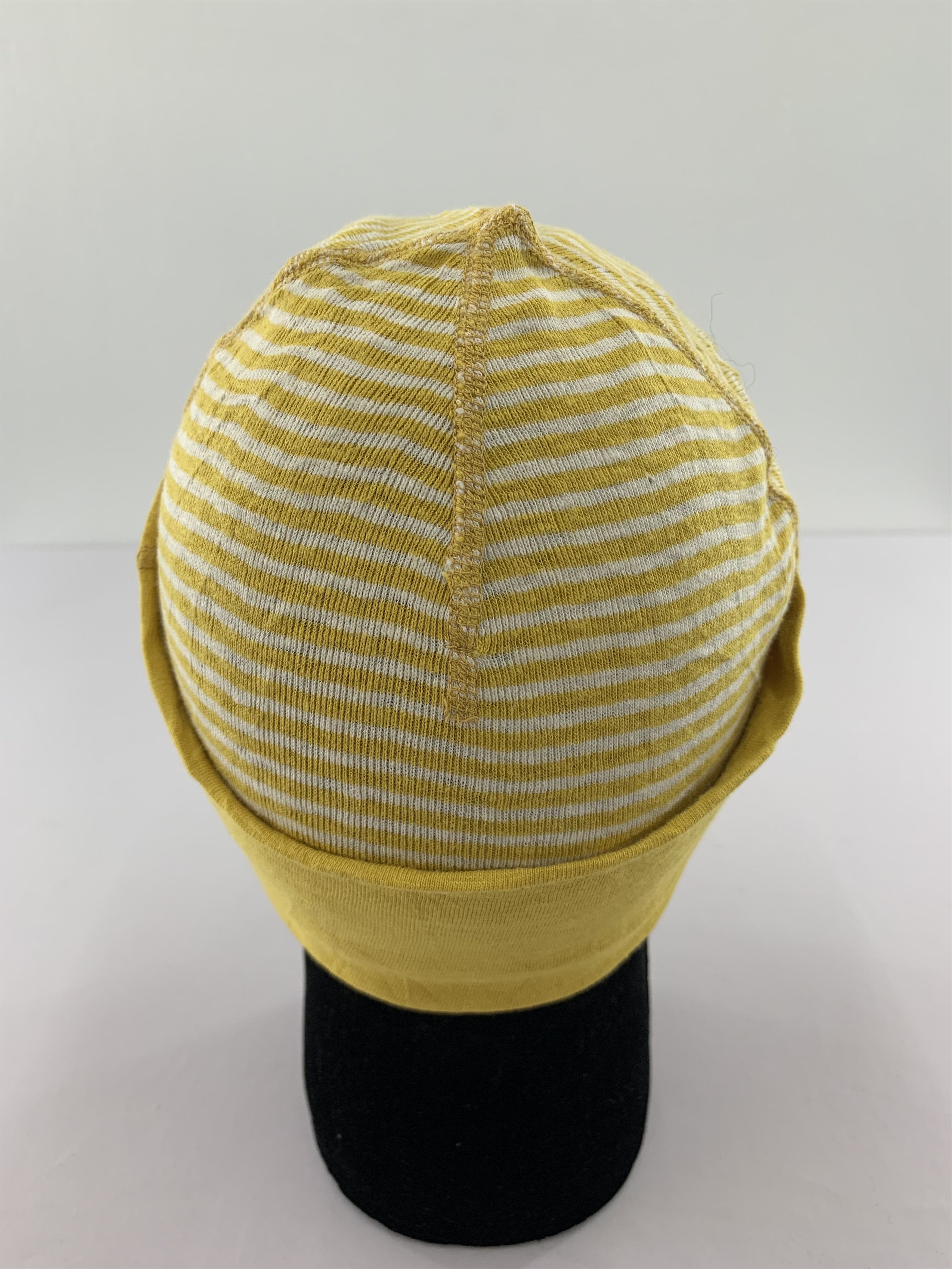 45rpm 45rpm Beanie Hat Striped Yellow Size ONE SIZE - 4 Thumbnail