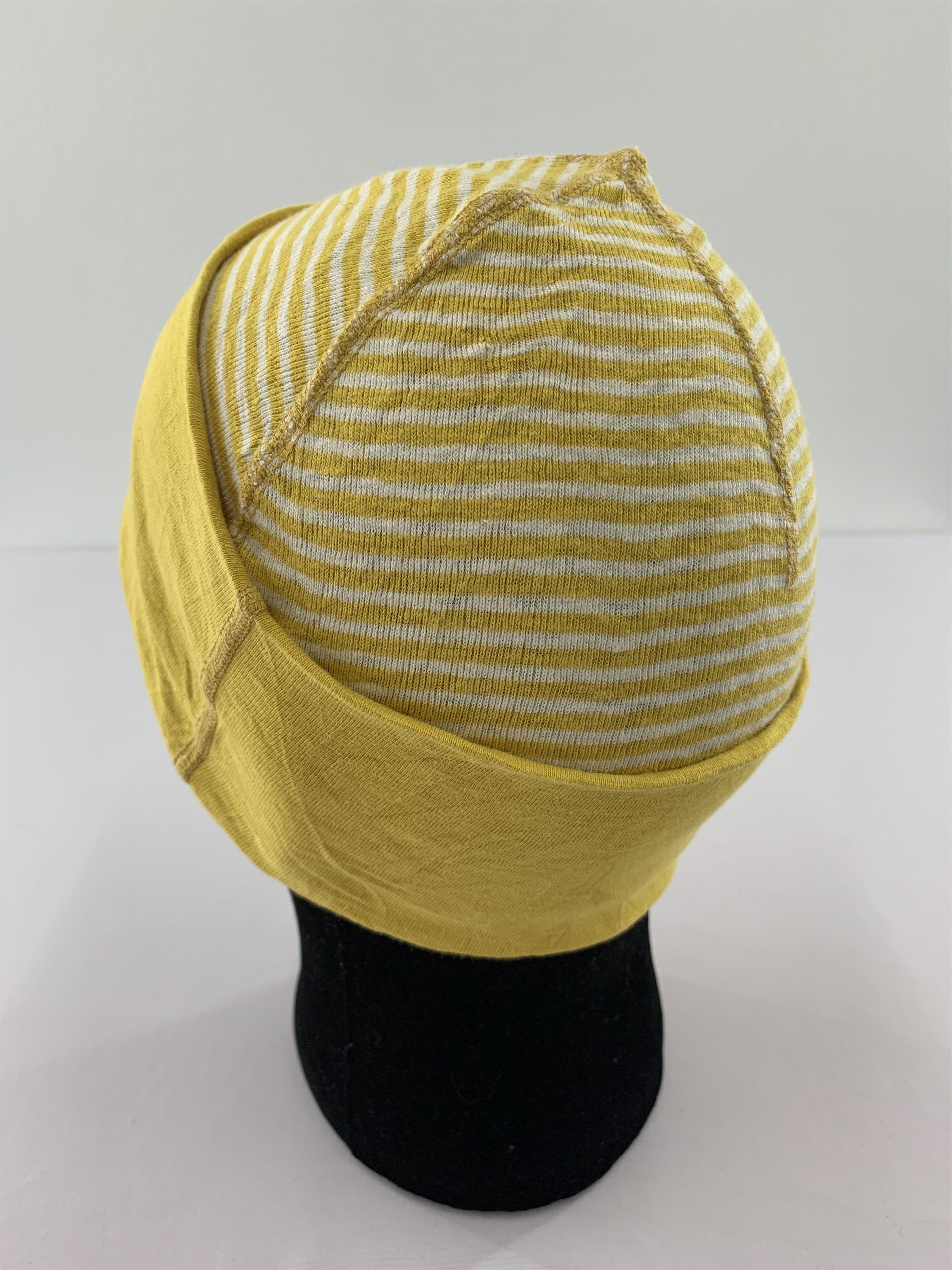 45rpm 45rpm Beanie Hat Striped Yellow Size ONE SIZE - 2 Thumbnail