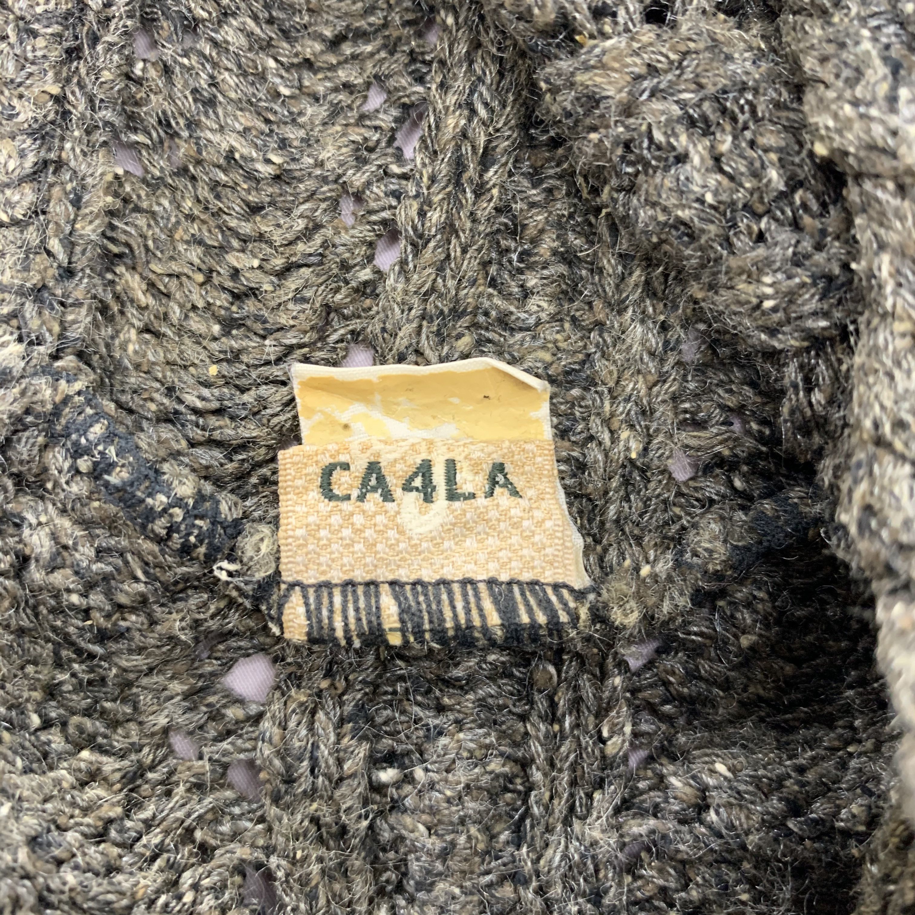 CA4LA Vintage 90s Ca4la Wool Knit Beanie Hat Size ONE SIZE - 8 Thumbnail