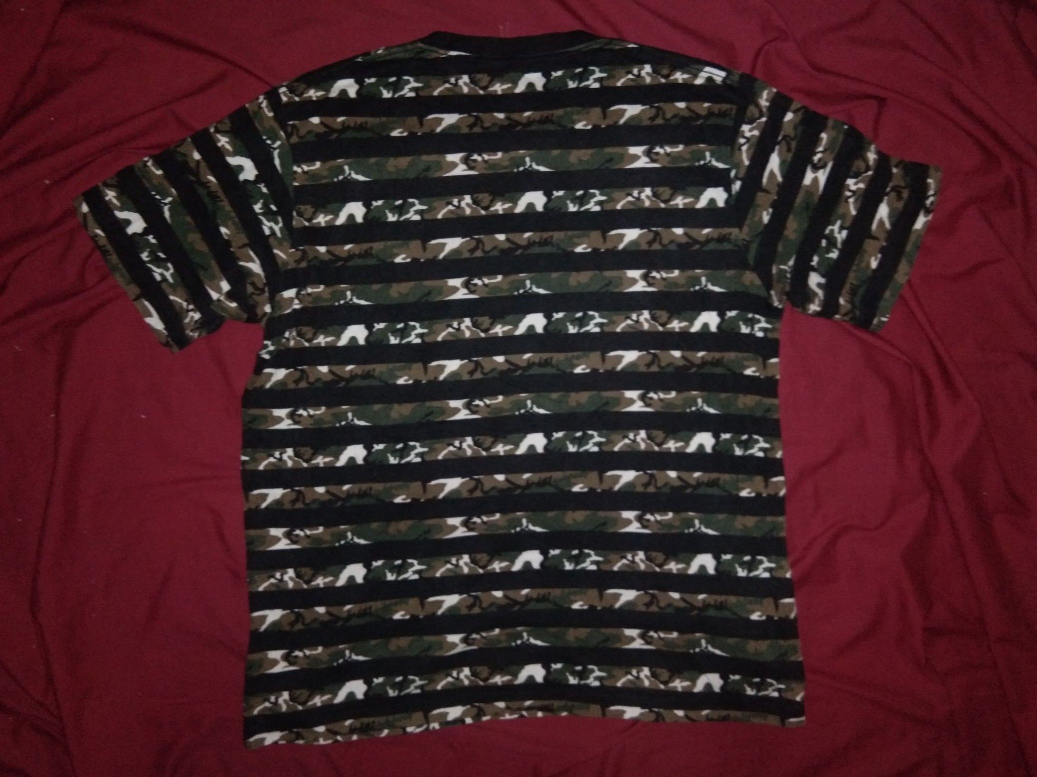 Andy Warhol × Uniqlo Andy Warhol Camo Stripe tshirt AOP fullprint pop art Size US L / EU 52-54 / 3 - 3 Thumbnail