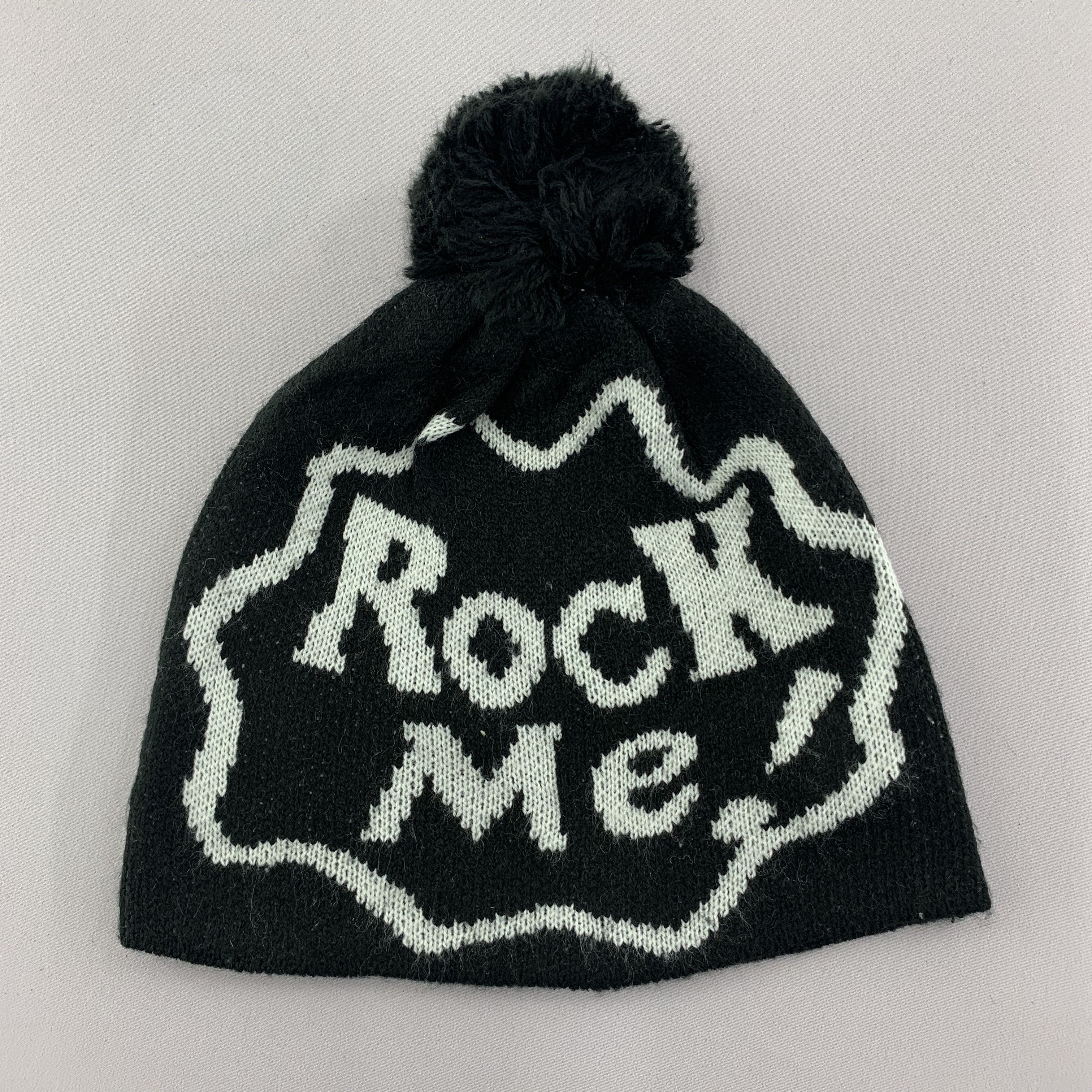 Japanese Brand Vintage 90s Rock Me Beanie Hat Size ONE SIZE - 2 Thumbnail