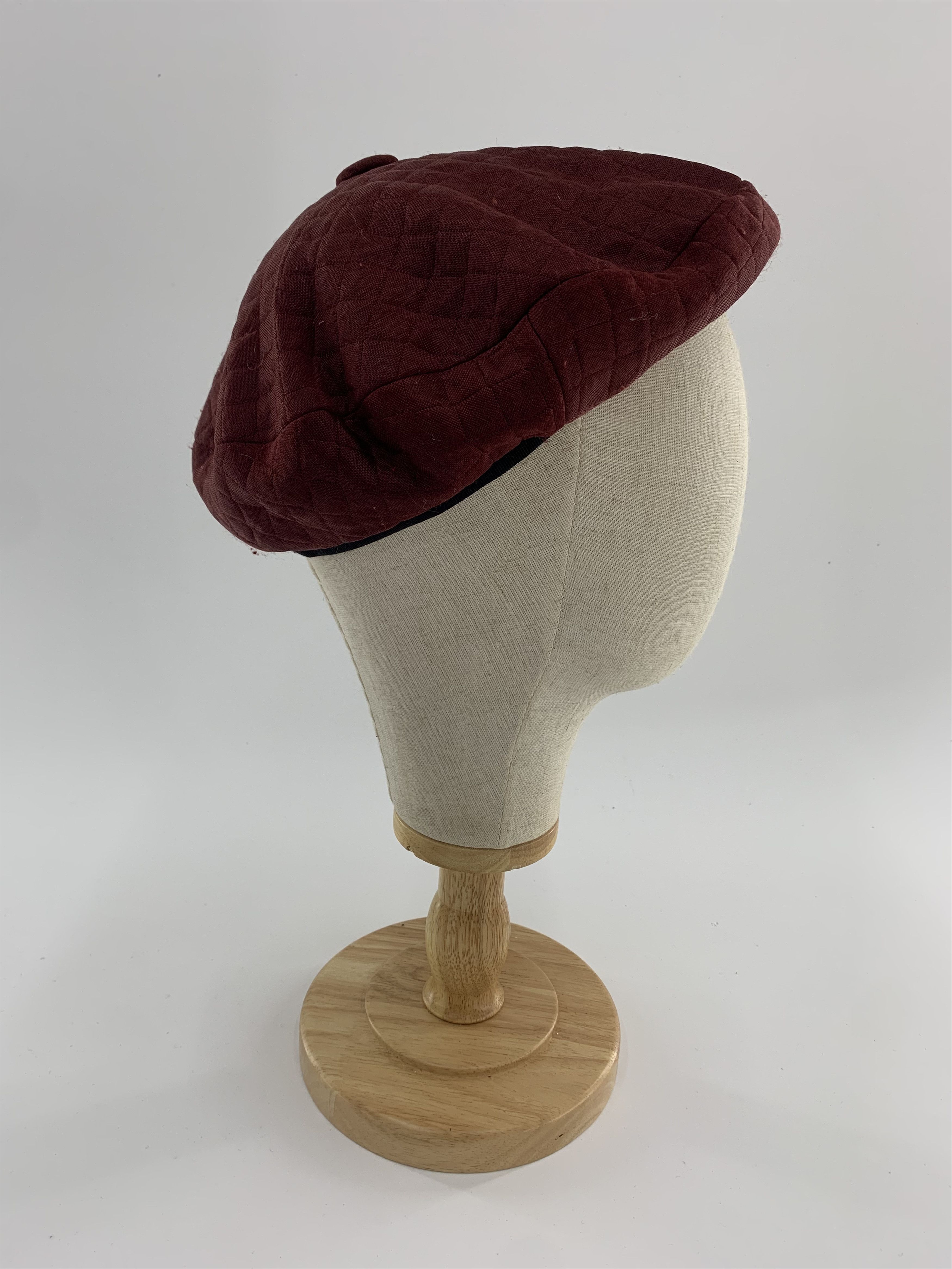 Hiroko Koshino Homme Hiroko Koshino Homme Hat Beret Cap Size ONE SIZE - 4 Thumbnail