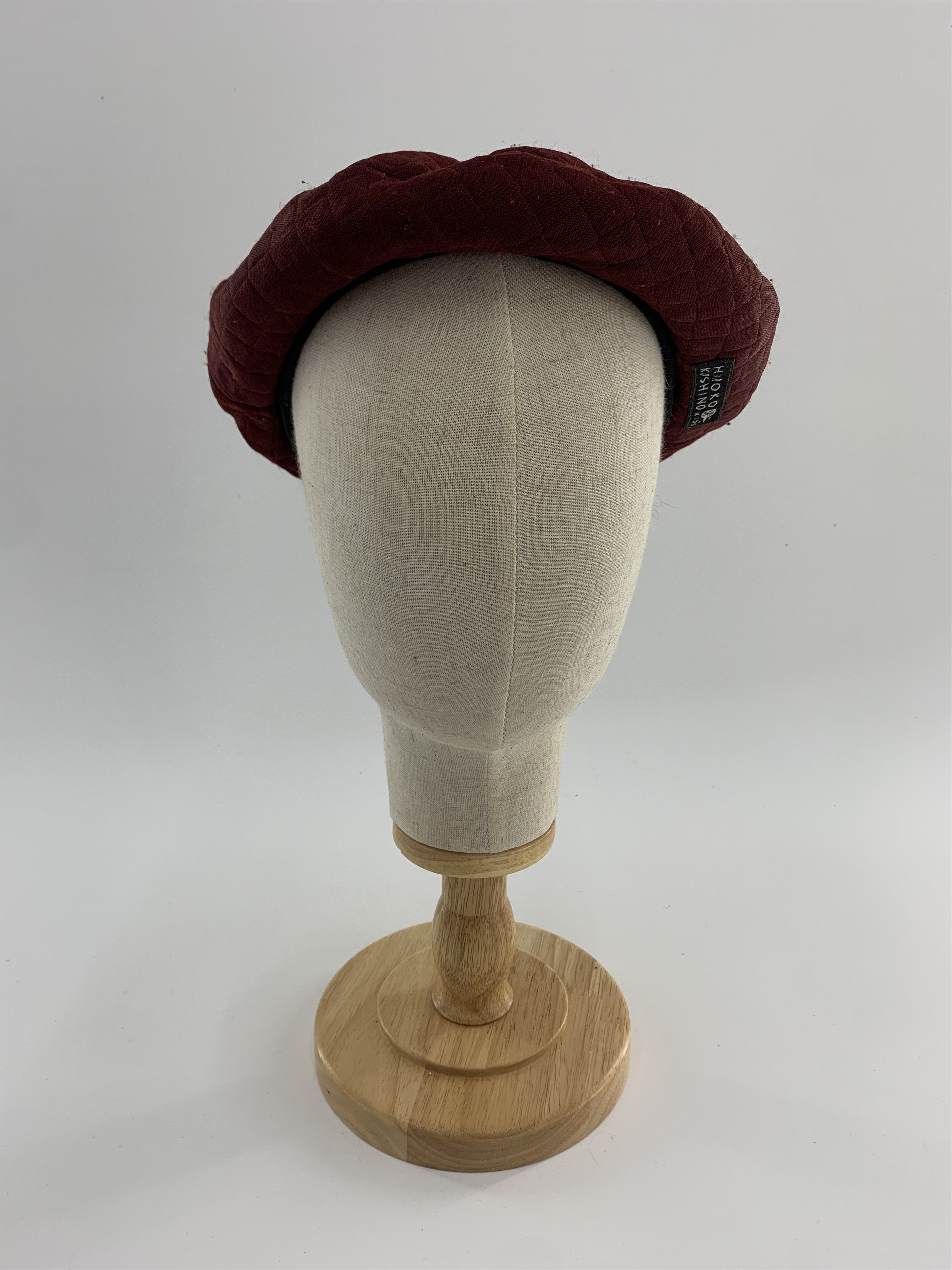 Hiroko Koshino Homme Hiroko Koshino Homme Hat Beret Cap Size ONE SIZE - 2 Thumbnail