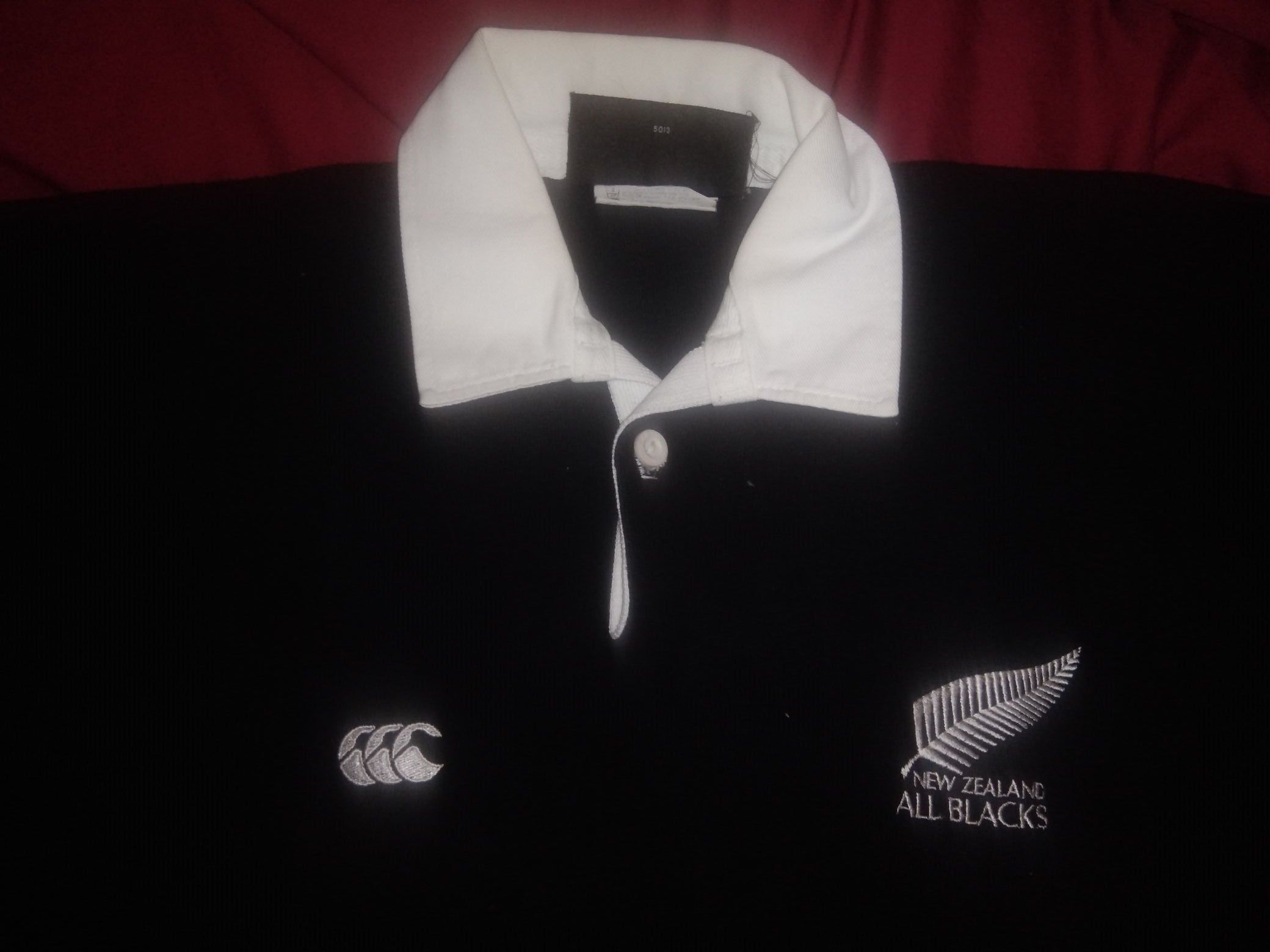 Canterbury of New Zealand × Vintage VTG 1992- 94 Canterbury New Zealand Rugby jersey shirt polo Size US S / EU 44-46 / 1 - 1 Thumbnail