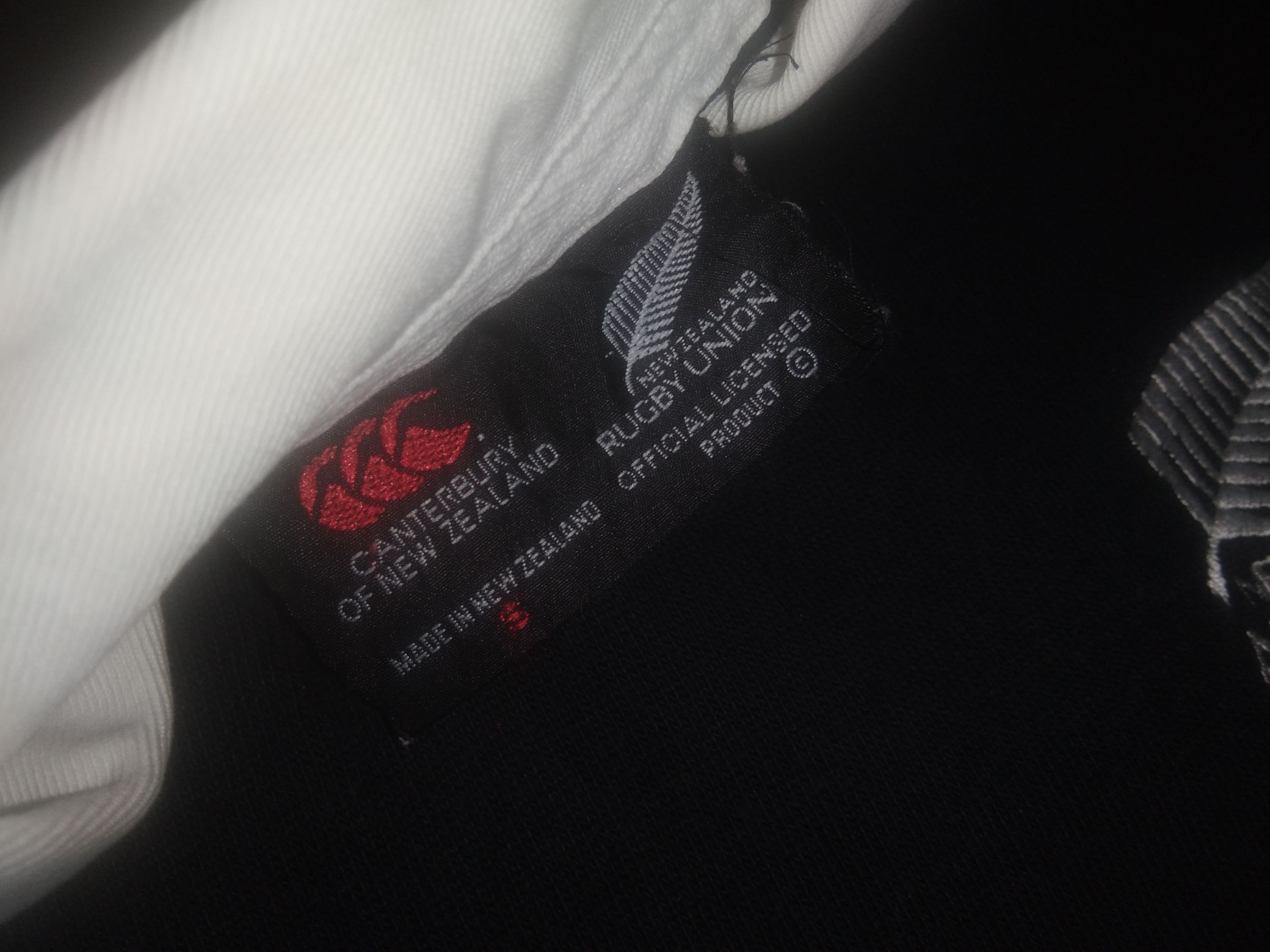 Canterbury of New Zealand × Vintage VTG 1992- 94 Canterbury New Zealand Rugby jersey shirt polo Size US S / EU 44-46 / 1 - 3 Thumbnail