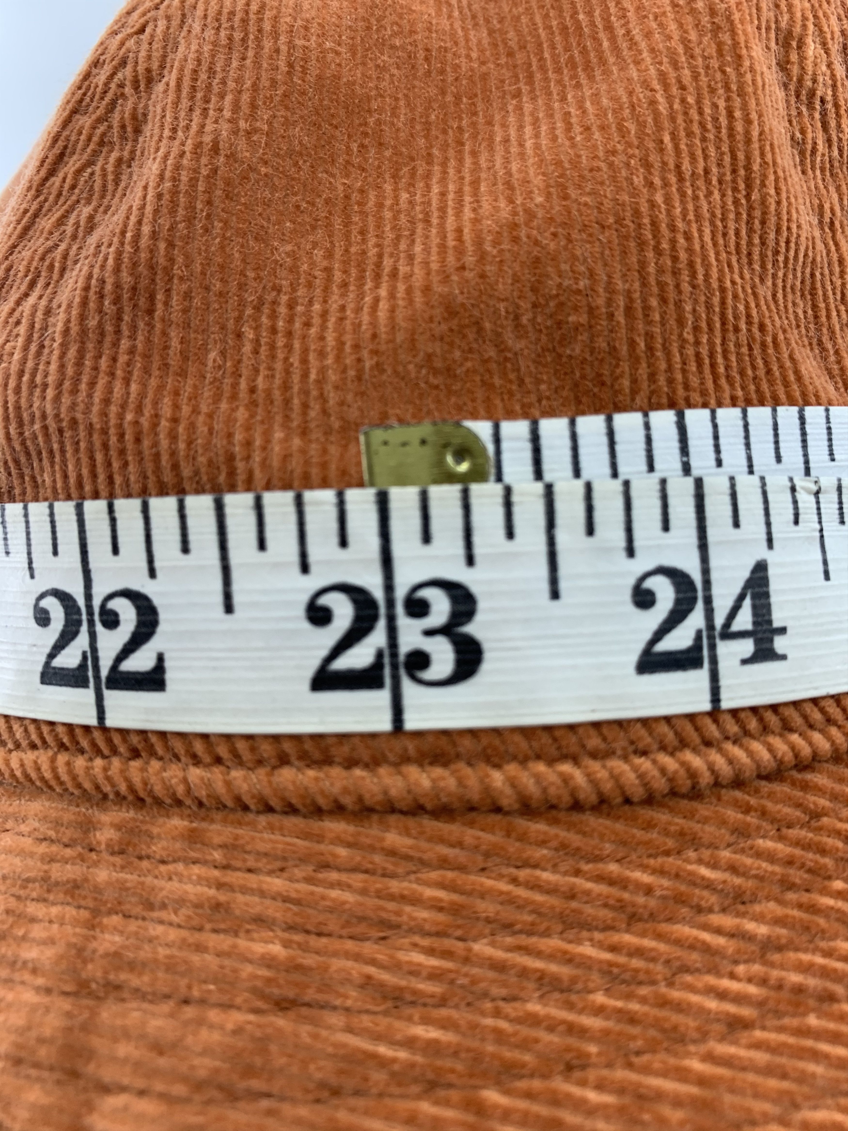 Japanese Brand Chiyoda Dark orange Corduroy Hats - SS1129 Size ONE SIZE - 8 Thumbnail