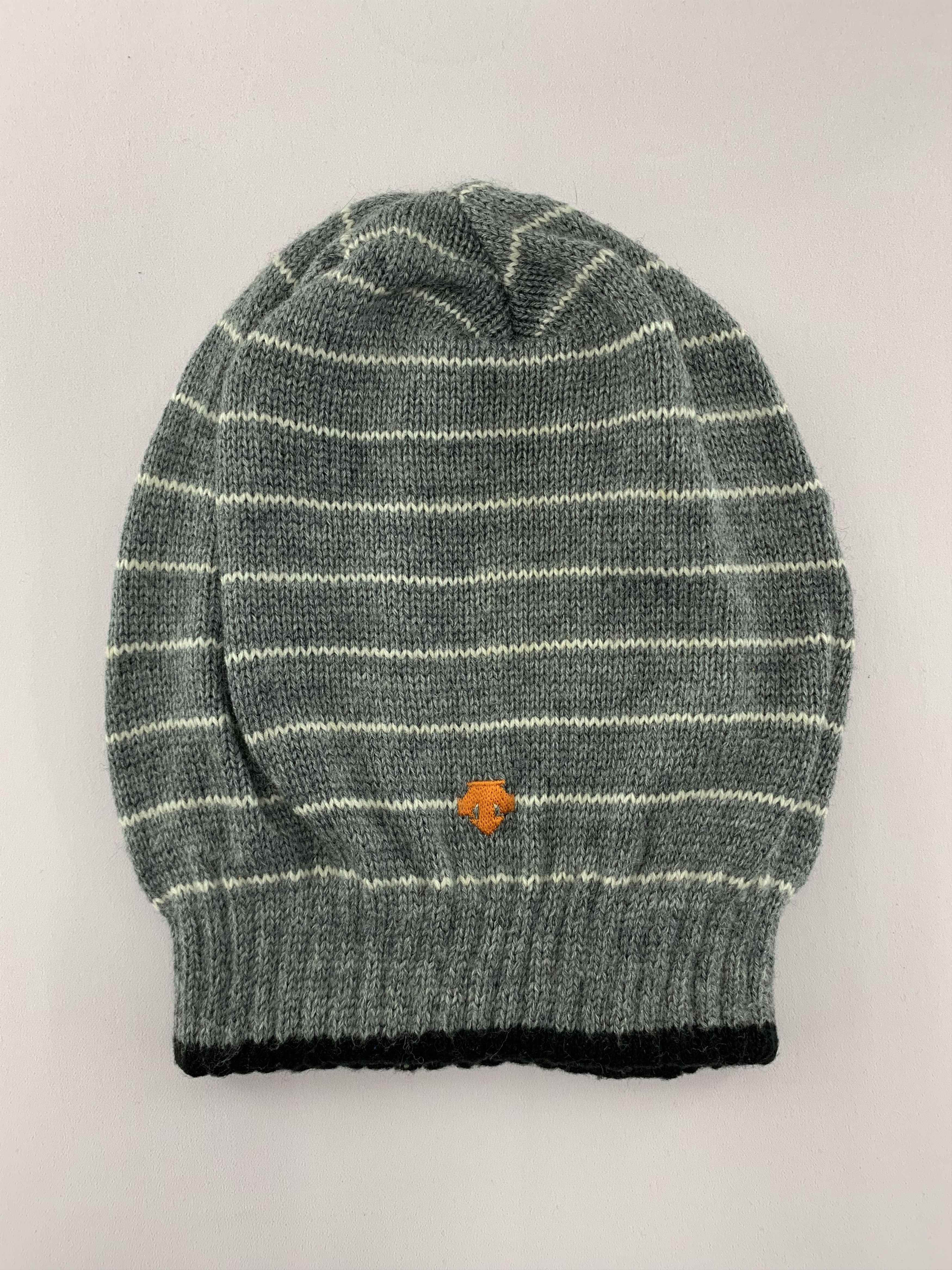 Descente Descente Beanie Striped Grey Size ONE SIZE - 1 Thumbnail
