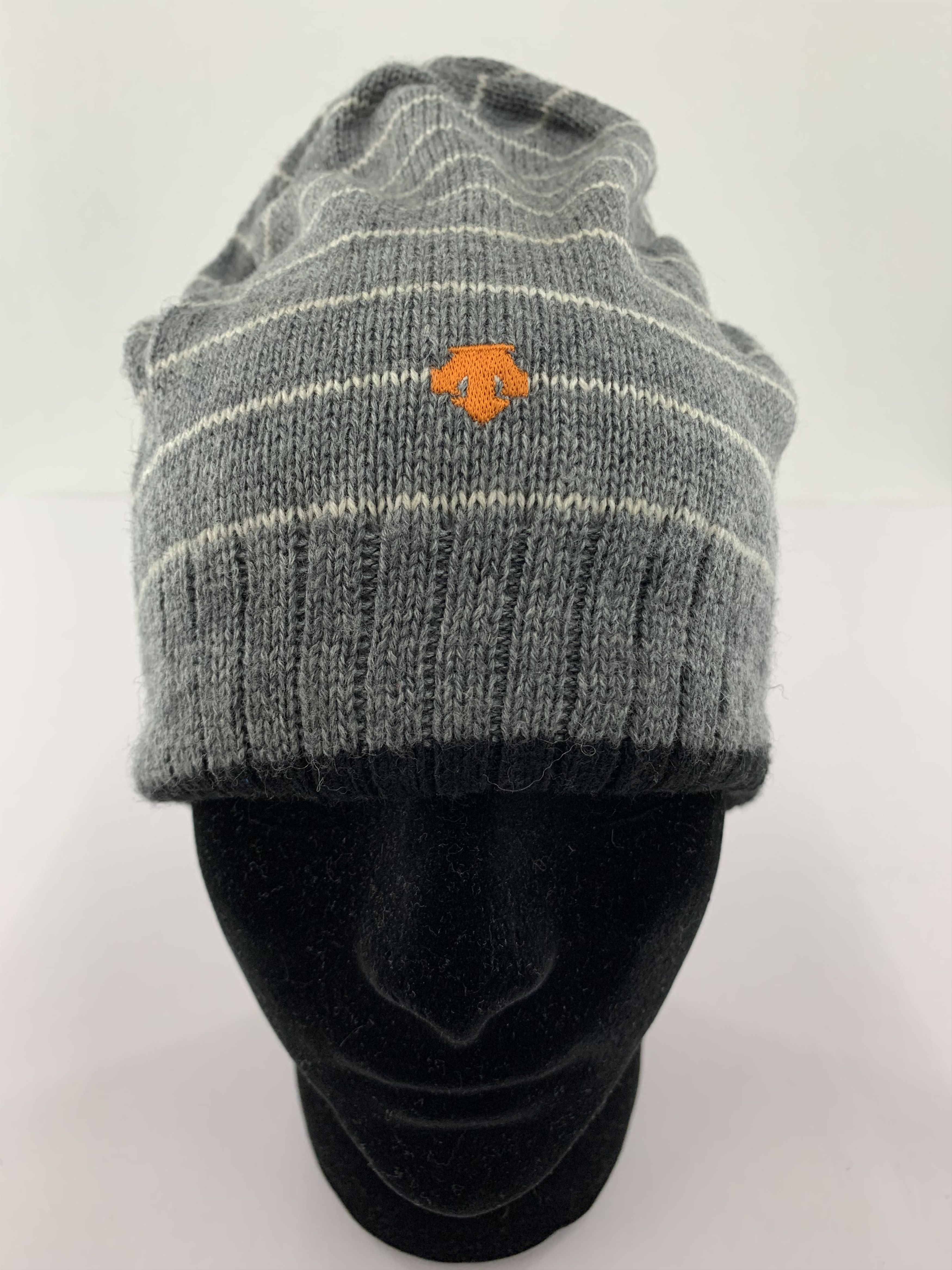 Descente Descente Beanie Striped Grey Size ONE SIZE - 3 Thumbnail