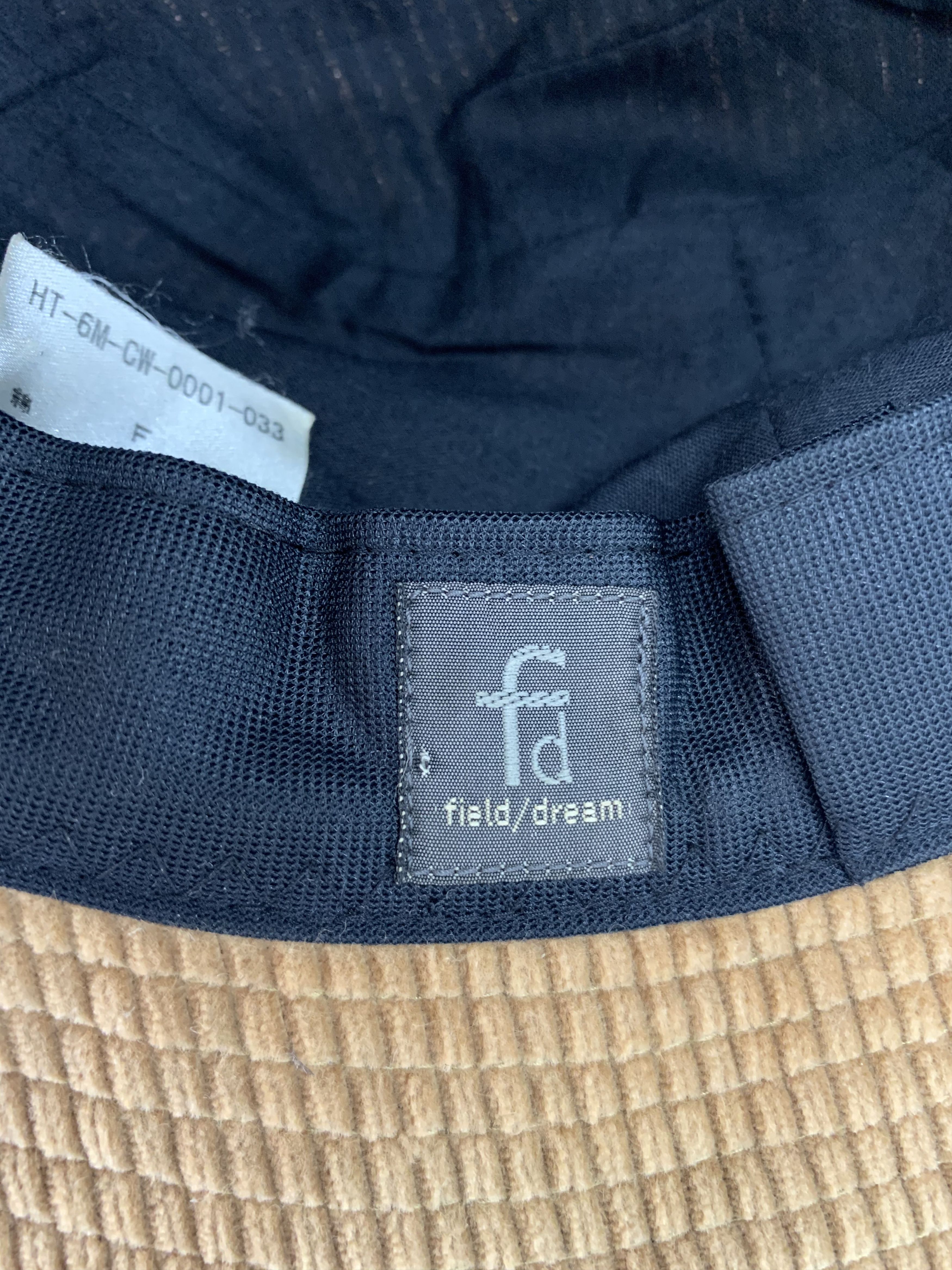 Japanese Brand Field Dream Corduroy Hat - SS1092 Size ONE SIZE - 8 Thumbnail