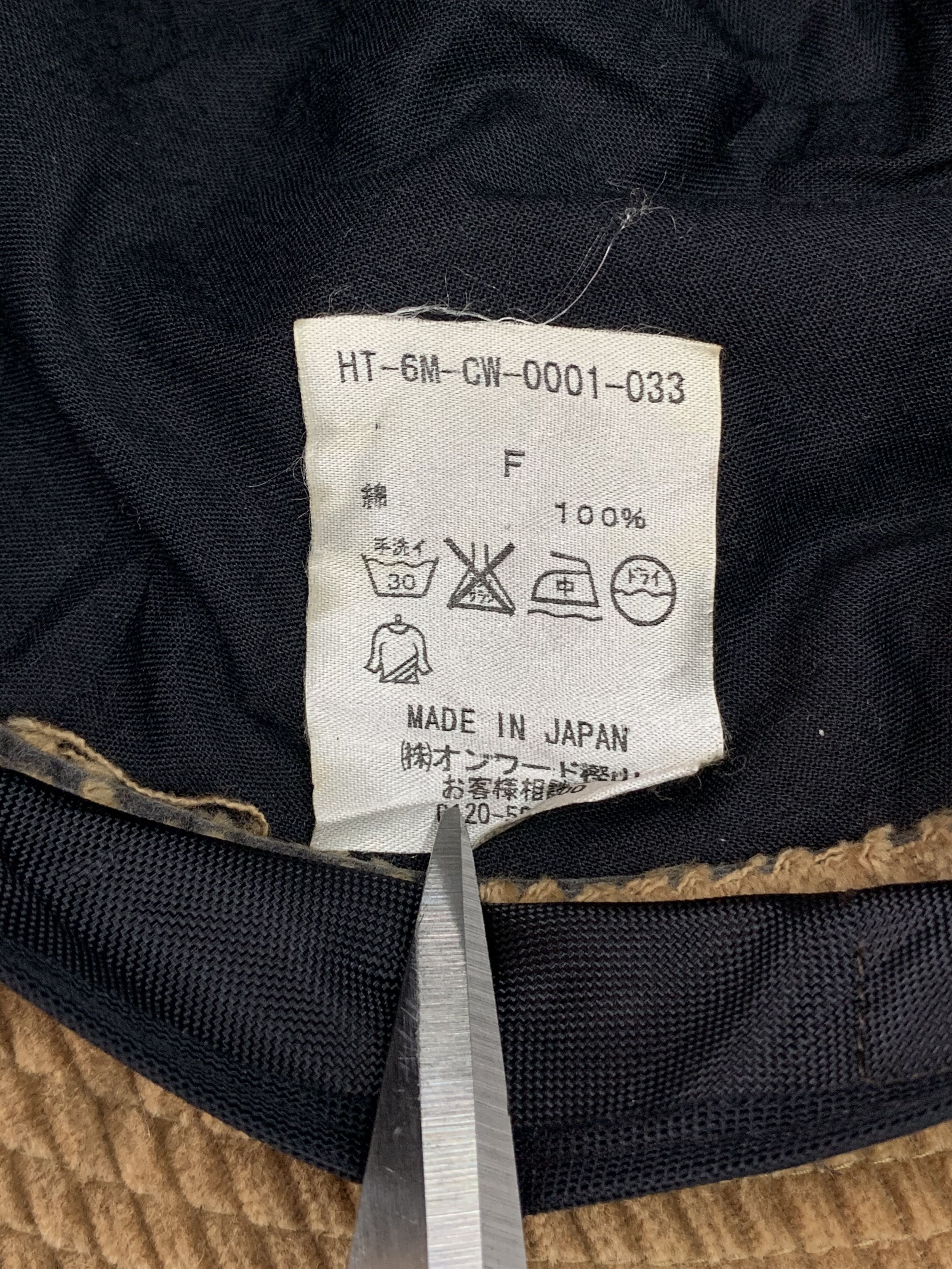 Japanese Brand Field Dream Corduroy Hat - SS1092 Size ONE SIZE - 9 Thumbnail