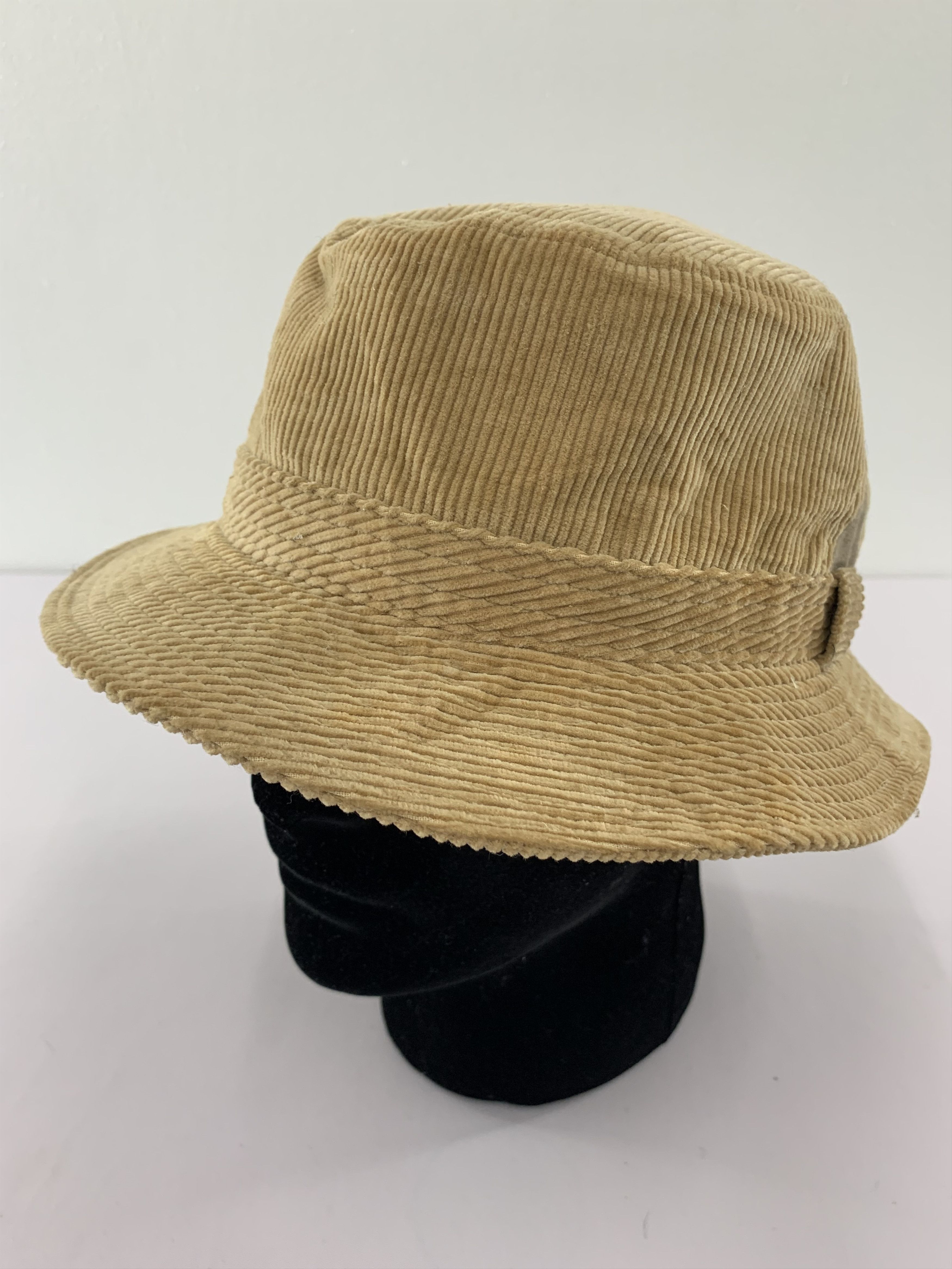 Corduroy Bucket Hat Rare Design - SS1068