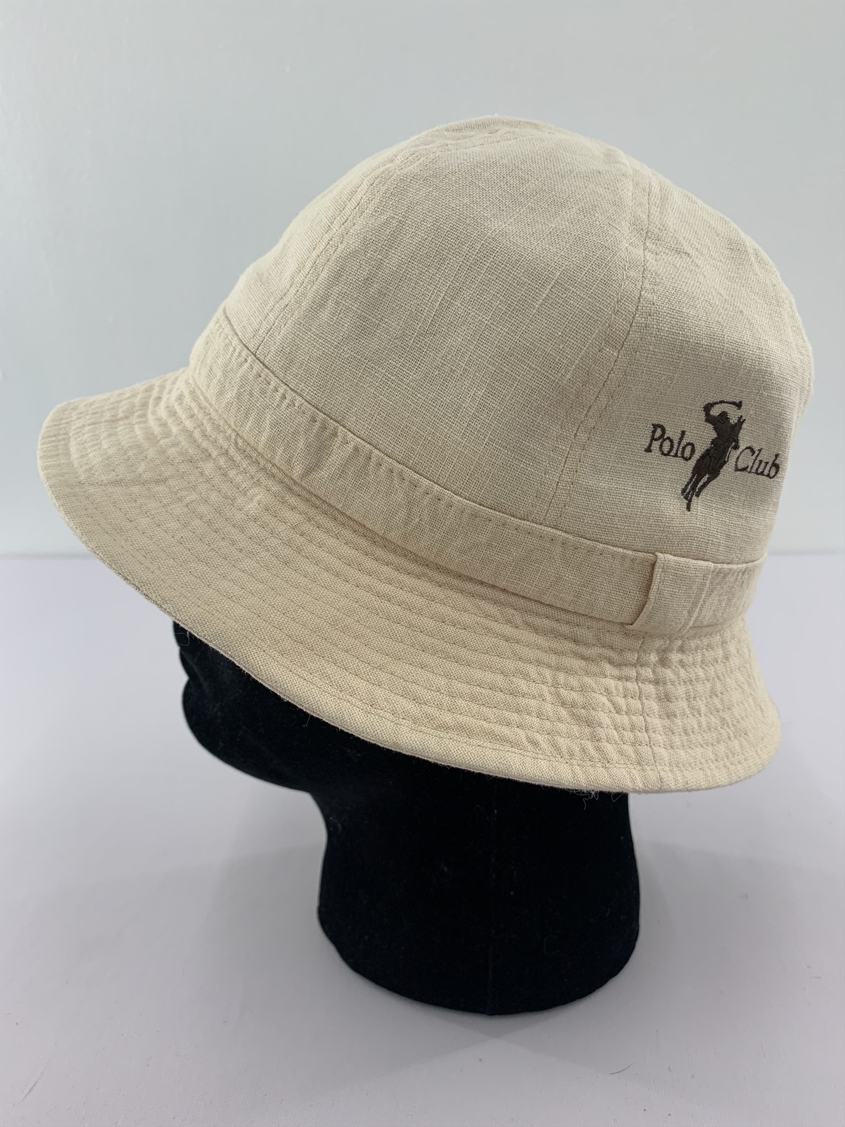 Japanese Brand Polo Club Bucket Hat - SS1082 Size ONE SIZE - 6 Thumbnail