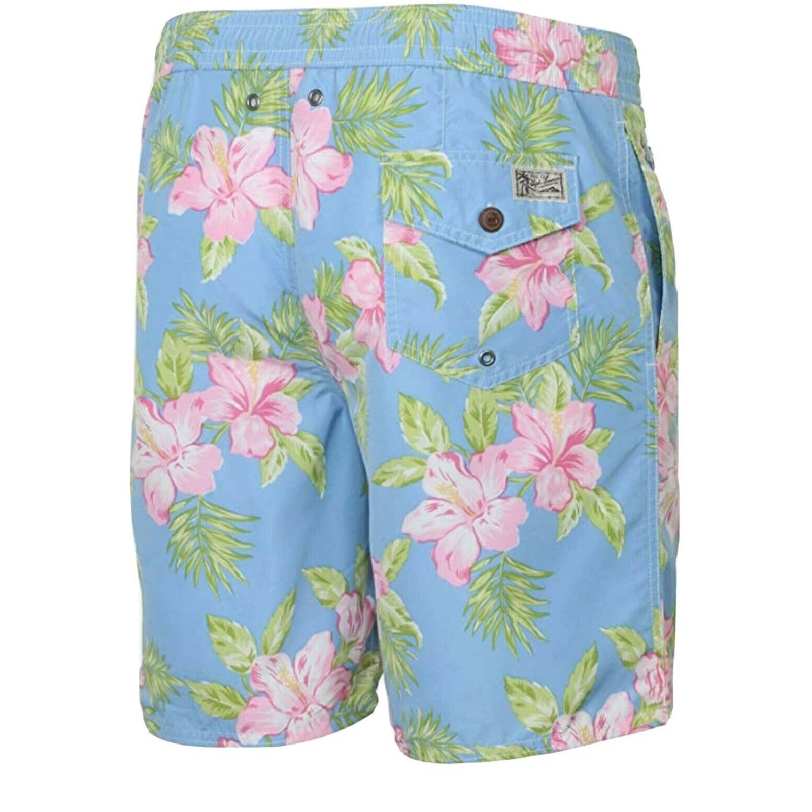 Polo Ralph Lauren Pastel Floral Board/Swim Trunks Shorts M