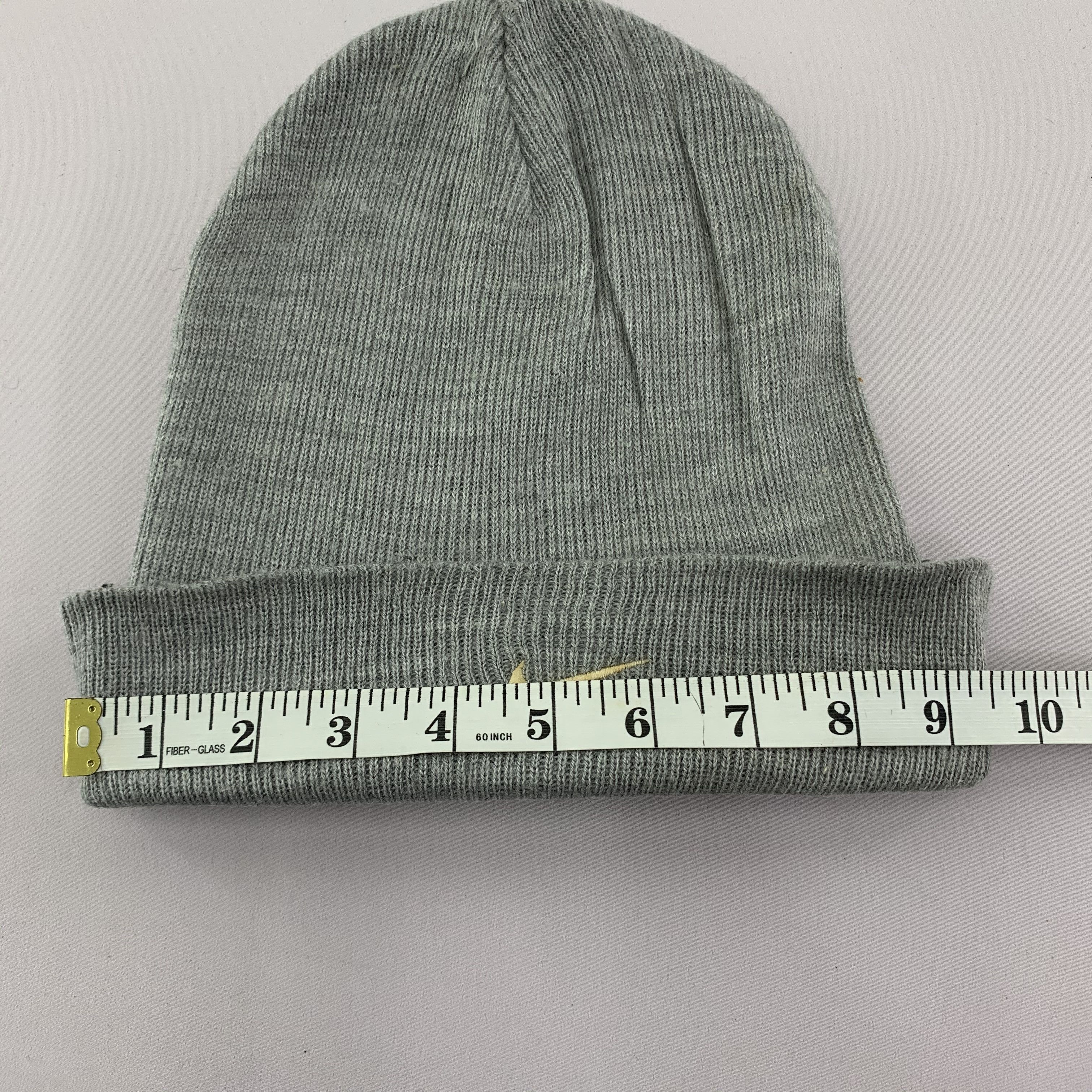 Nike Vintage 90s Nike Swoosh Beanie Hat Size ONE SIZE - 3 Thumbnail