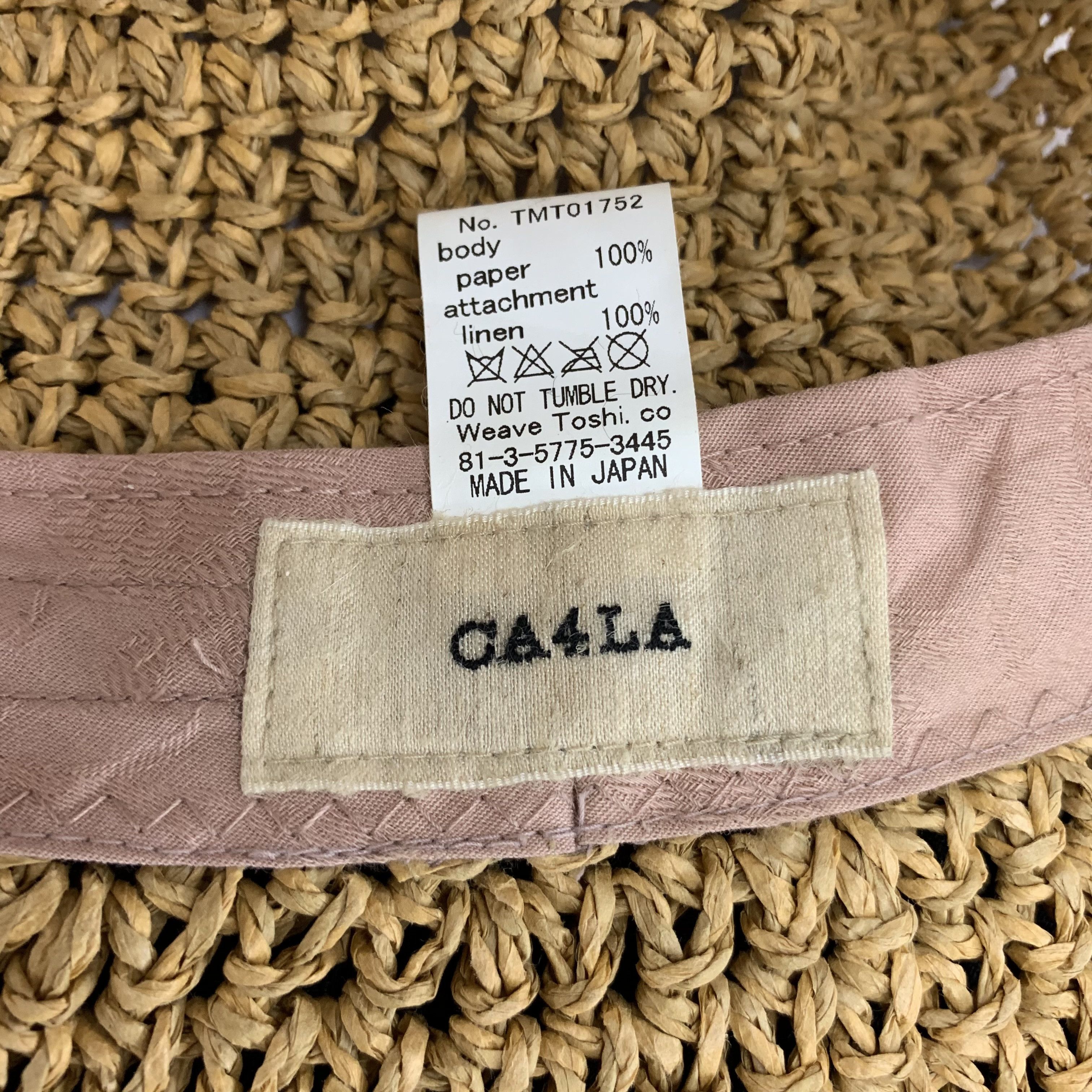 CA4LA Ca4la Bucket Hats Knit Japan - SS2023 Size ONE SIZE - 7 Thumbnail