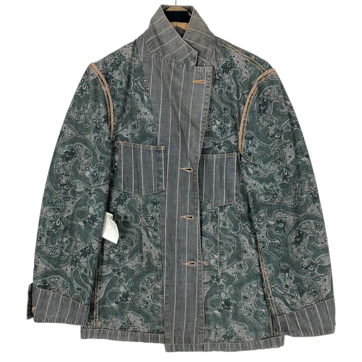 Comme des Garcons Homme Vintage Comme Des Garcons Homme 2003SS Chore Jacket Light Size US S / EU 44-46 / 1 - 2 Thumbnail