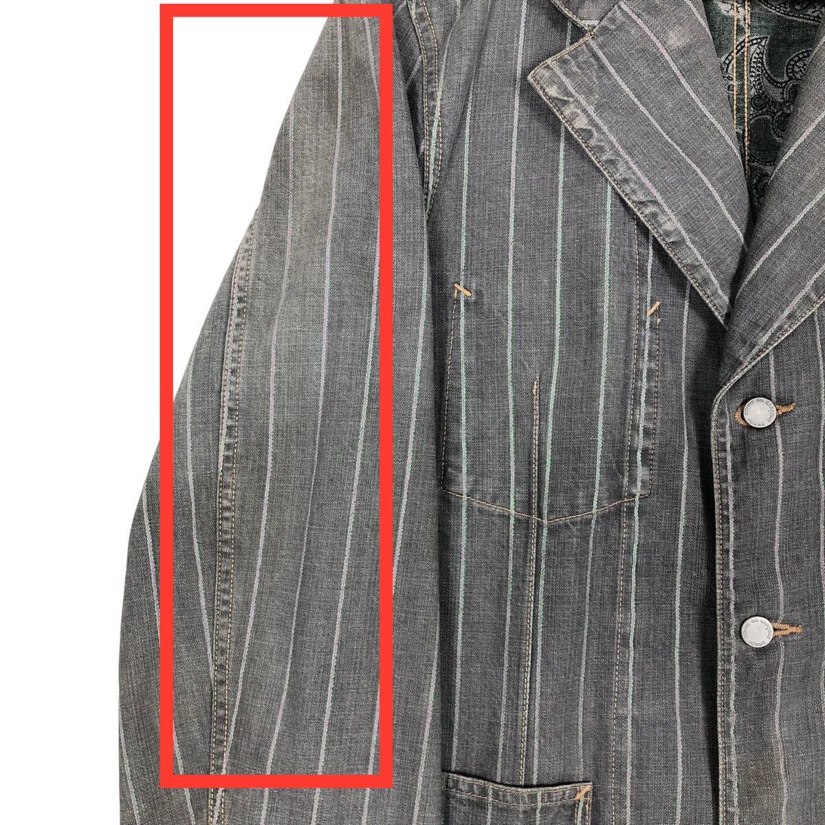 Comme des Garcons Homme Vintage Comme Des Garcons Homme 2003SS Chore Jacket Light Size US S / EU 44-46 / 1 - 8 Thumbnail