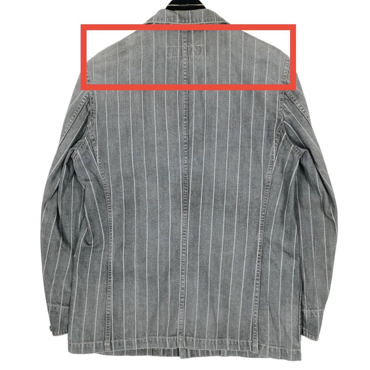 Comme des Garcons Homme Vintage Comme Des Garcons Homme 2003SS Chore Jacket Light Size US S / EU 44-46 / 1 - 17 Thumbnail