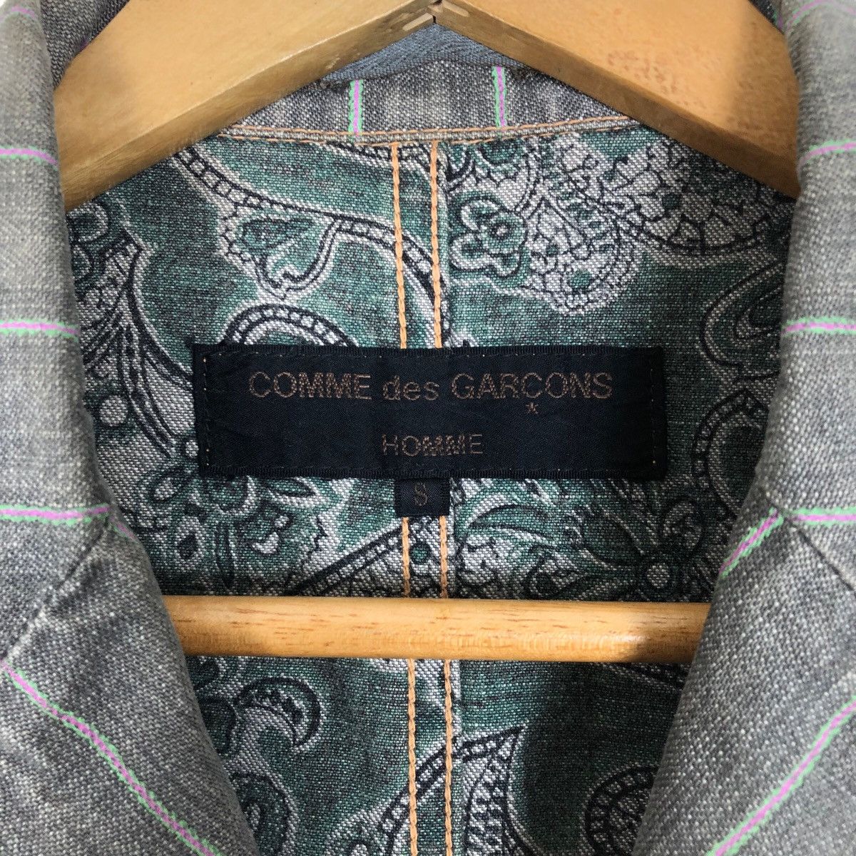 Comme des Garcons Homme Vintage Comme Des Garcons Homme 2003SS Chore Jacket Light Size US S / EU 44-46 / 1 - 12 Thumbnail
