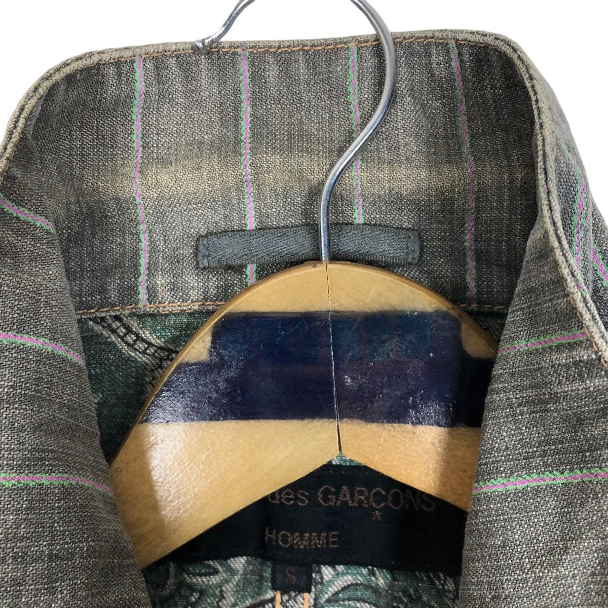 Comme des Garcons Homme Vintage Comme Des Garcons Homme 2003SS Chore Jacket Light Size US S / EU 44-46 / 1 - 11 Thumbnail