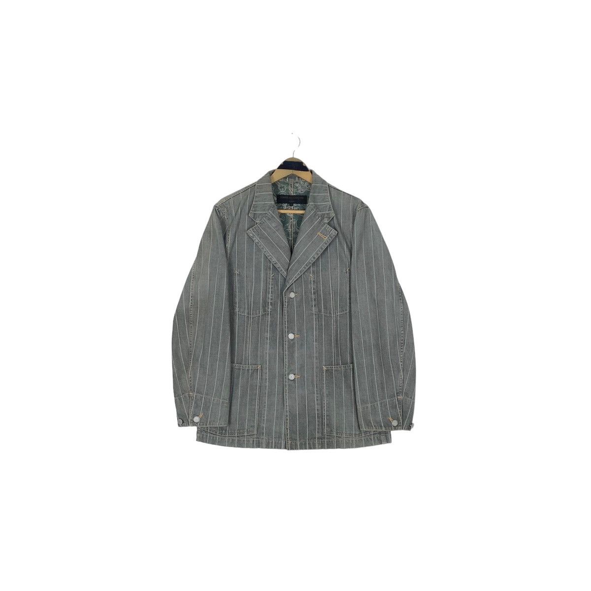 Comme des Garcons Homme Vintage Comme Des Garcons Homme 2003SS Chore Jacket Light Size US S / EU 44-46 / 1 - 4 Thumbnail