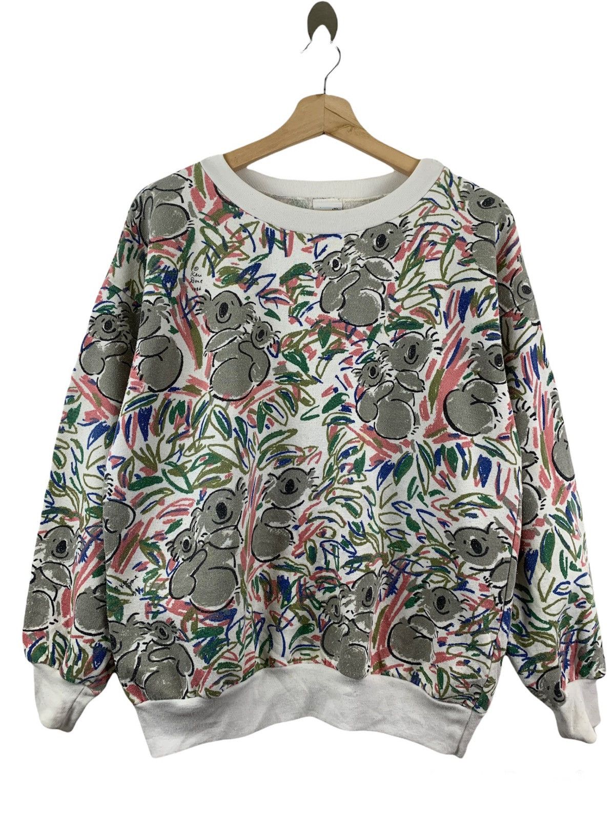 🔥Vintage 1986 Australia over print sweatshirt
