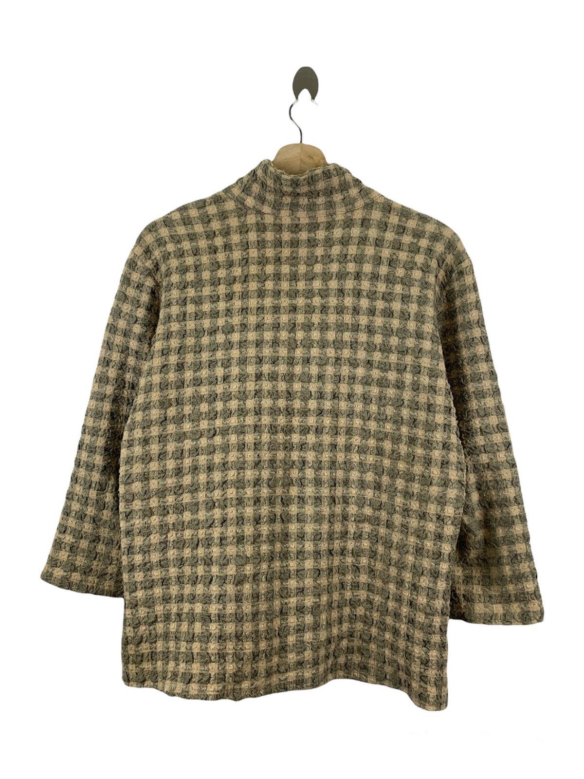 Issey Miyake Issey miyake button plate check jacket Size US M / EU 48-50 / 2 - 5 Thumbnail
