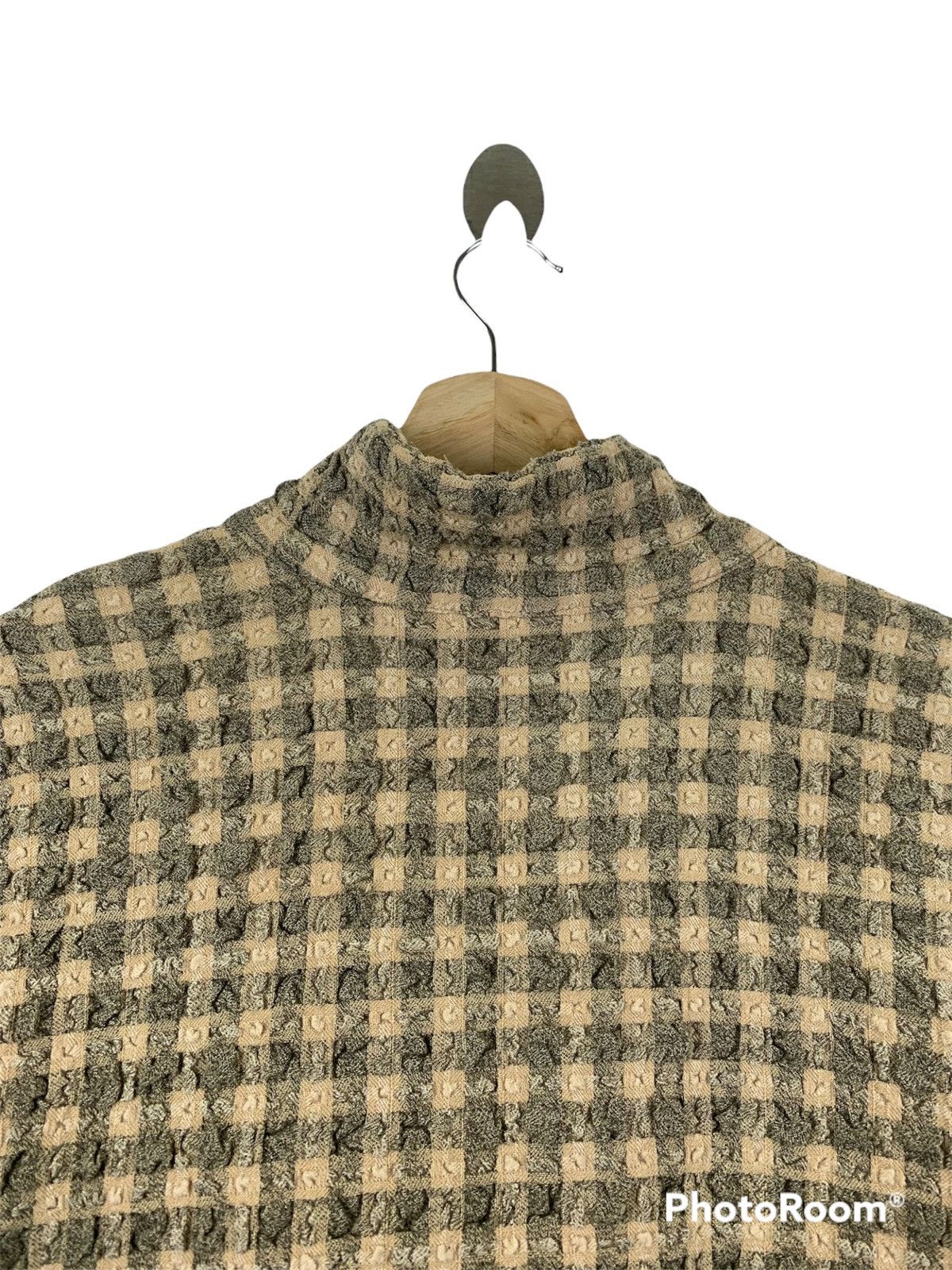 Issey Miyake Issey miyake button plate check jacket Size US M / EU 48-50 / 2 - 7 Thumbnail