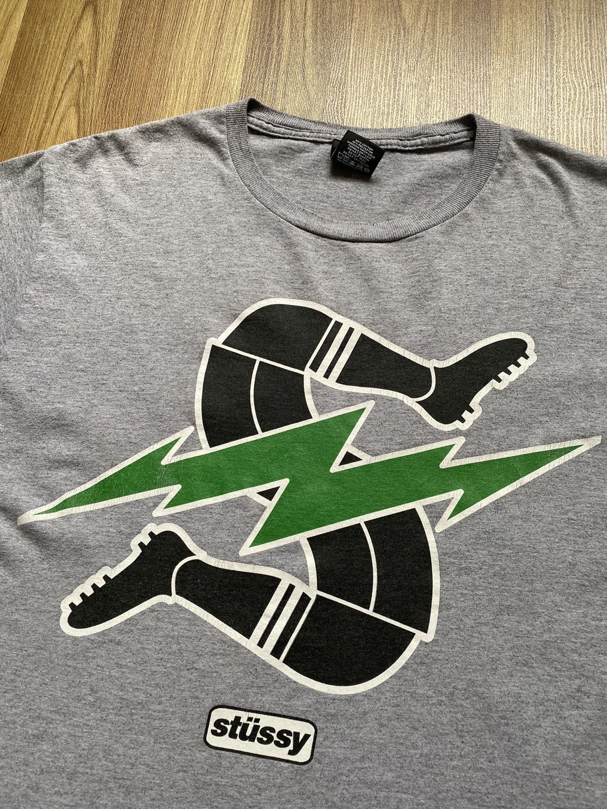 Stussy Vintage Y2K Stussy NTRNTNL Soccer Collection T Shirt Blind Size US M / EU 48-50 / 2 - 2 Thumbnail
