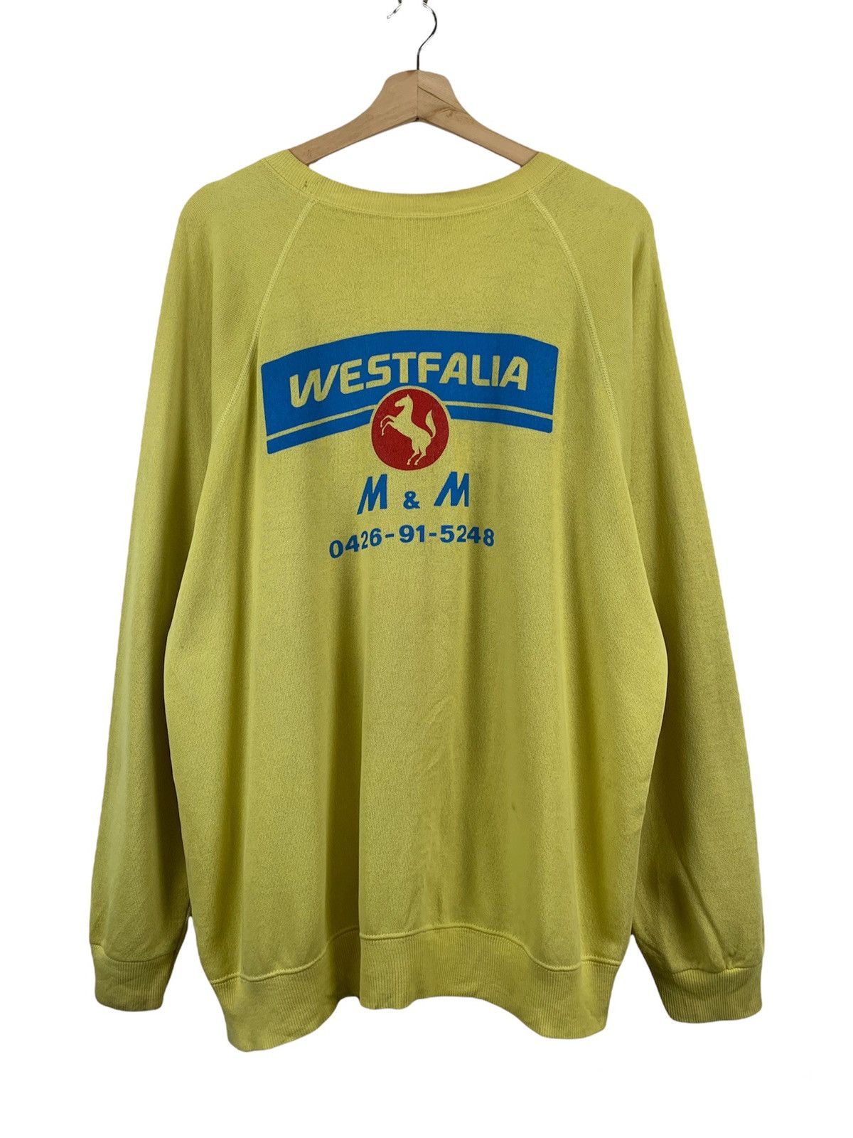 VINTAGE 80’s WESTFALIA SWEATSHIRT