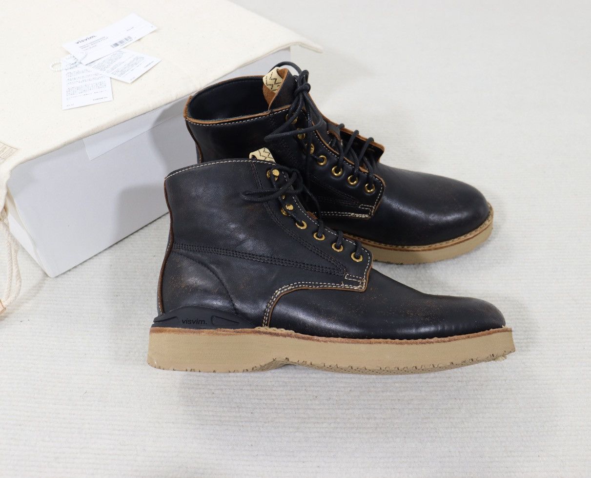 Visvim Visvim 22aw Virgil Boots Folk M8 Black | Grailed