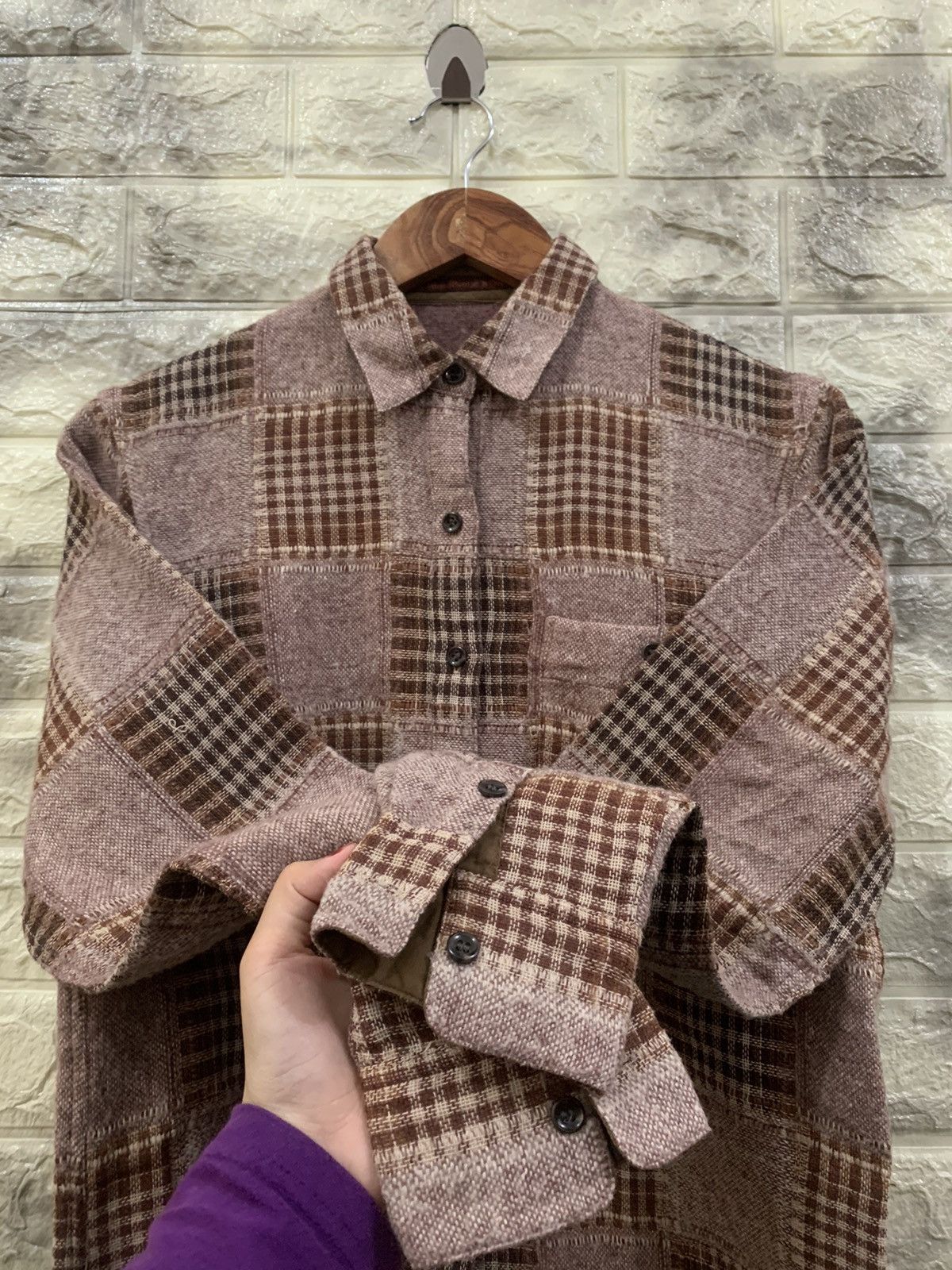 Mademoiselle Non Non Issey miyake Mademoiselle NON NON patchwork jacket Size US S / EU 44-46 / 1 - 10 Thumbnail