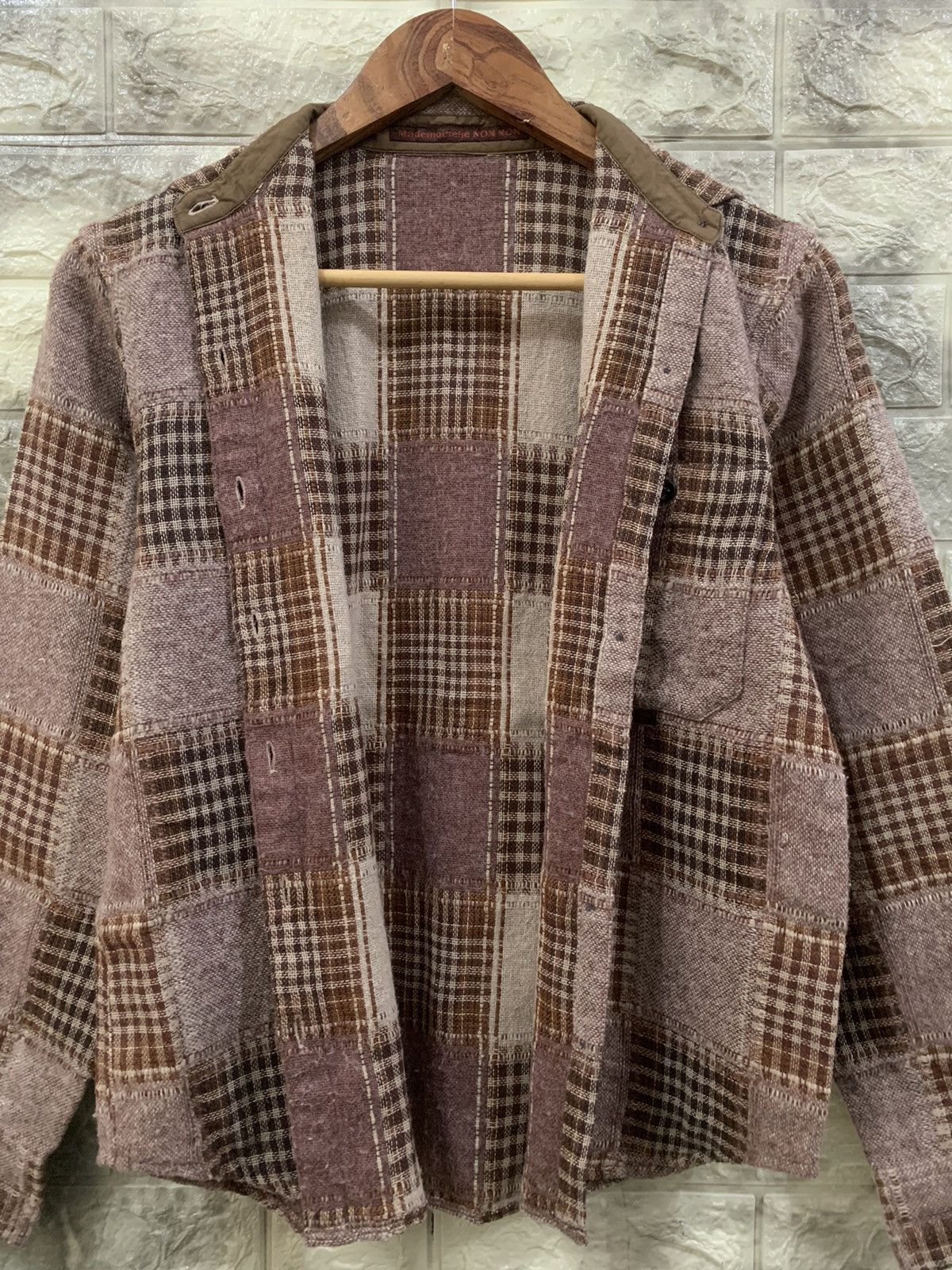 Mademoiselle Non Non Issey miyake Mademoiselle NON NON patchwork jacket Size US S / EU 44-46 / 1 - 9 Thumbnail