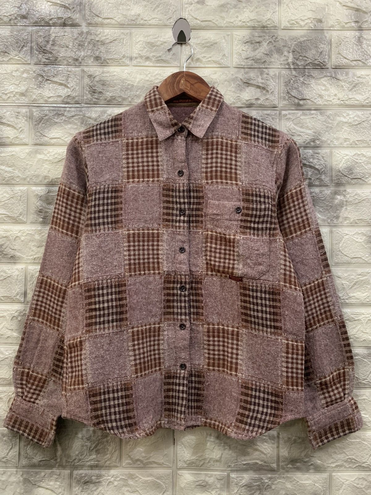 Mademoiselle Non Non Issey miyake Mademoiselle NON NON patchwork jacket Size US S / EU 44-46 / 1 - 1 Thumbnail