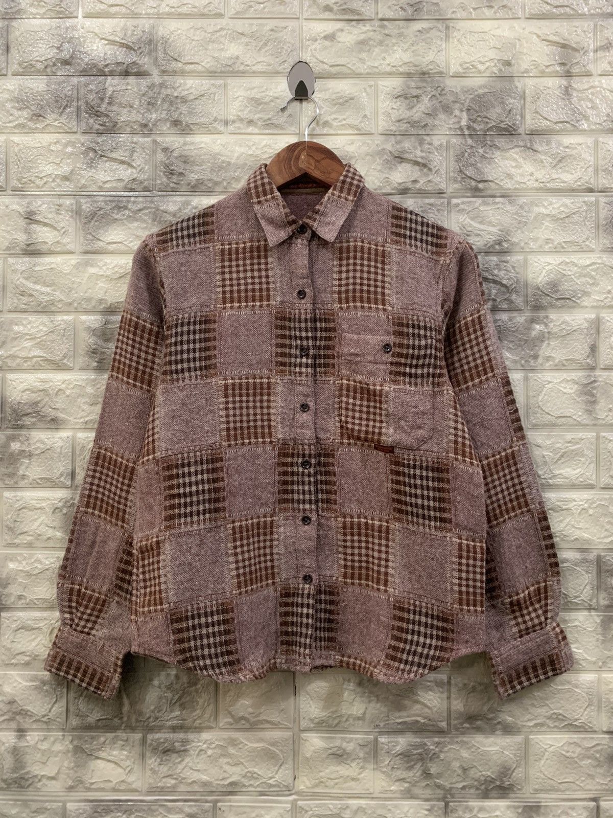 Mademoiselle Non Non Issey miyake Mademoiselle NON NON patchwork jacket Size US S / EU 44-46 / 1 - 2 Thumbnail