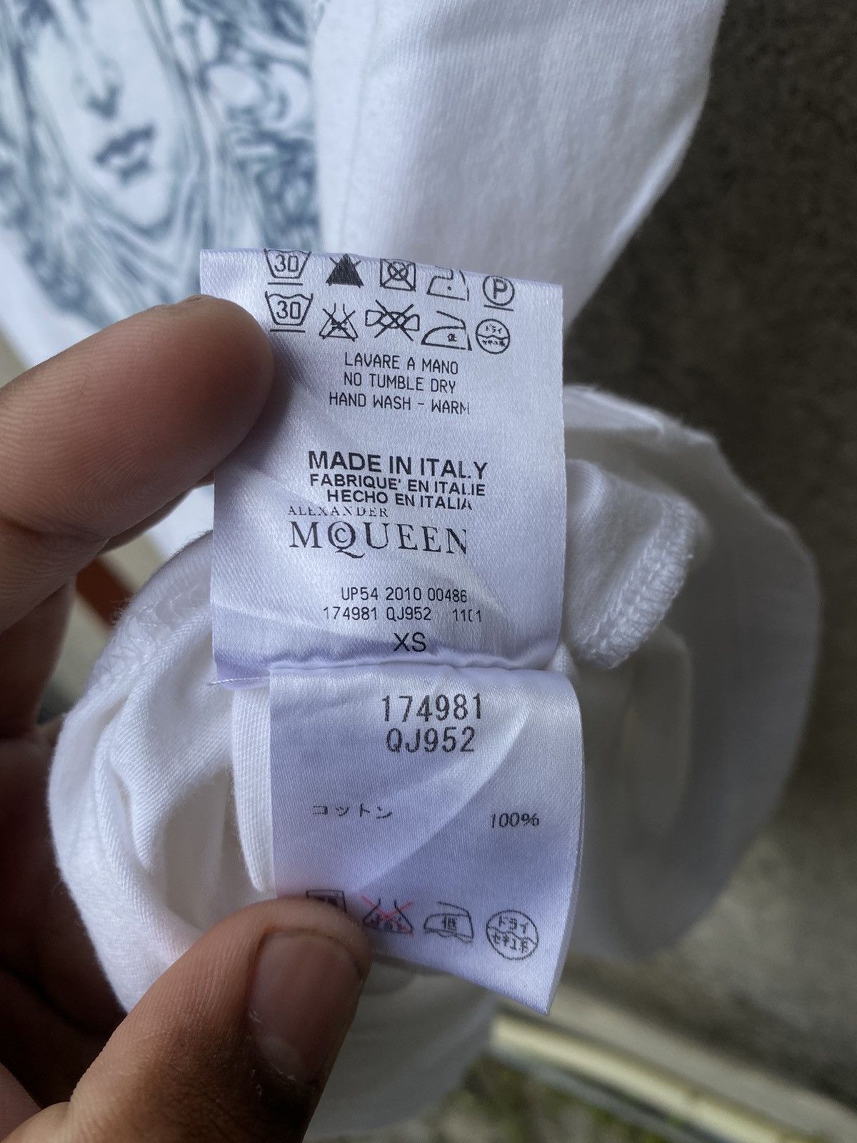 Alexander McQueen Alexandr McQueen Angel T-shirt Size XS / US 0-2 / IT 36-38 - 5 Thumbnail