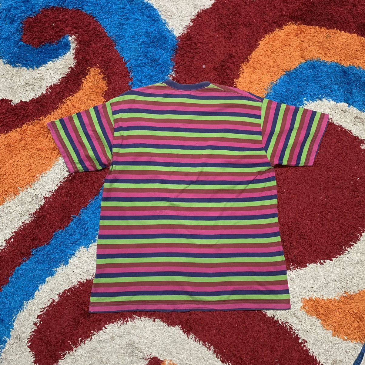 Bape One Point Striped Tee Size US XL / EU 56 / 4 - 21 Thumbnail