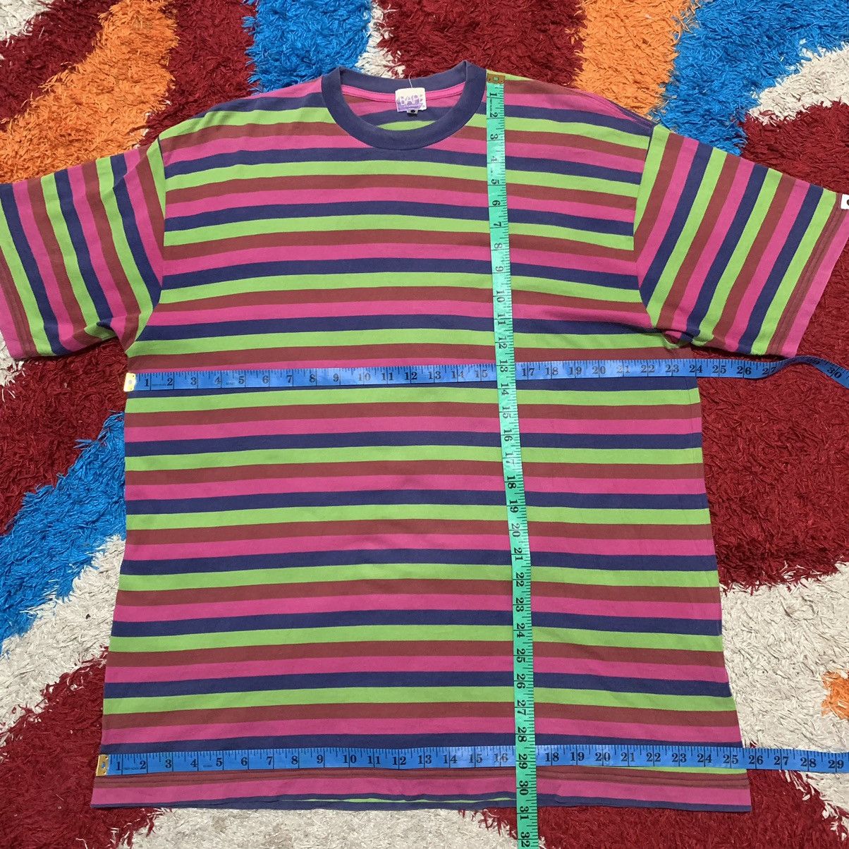 Bape One Point Striped Tee Size US XL / EU 56 / 4 - 23 Thumbnail