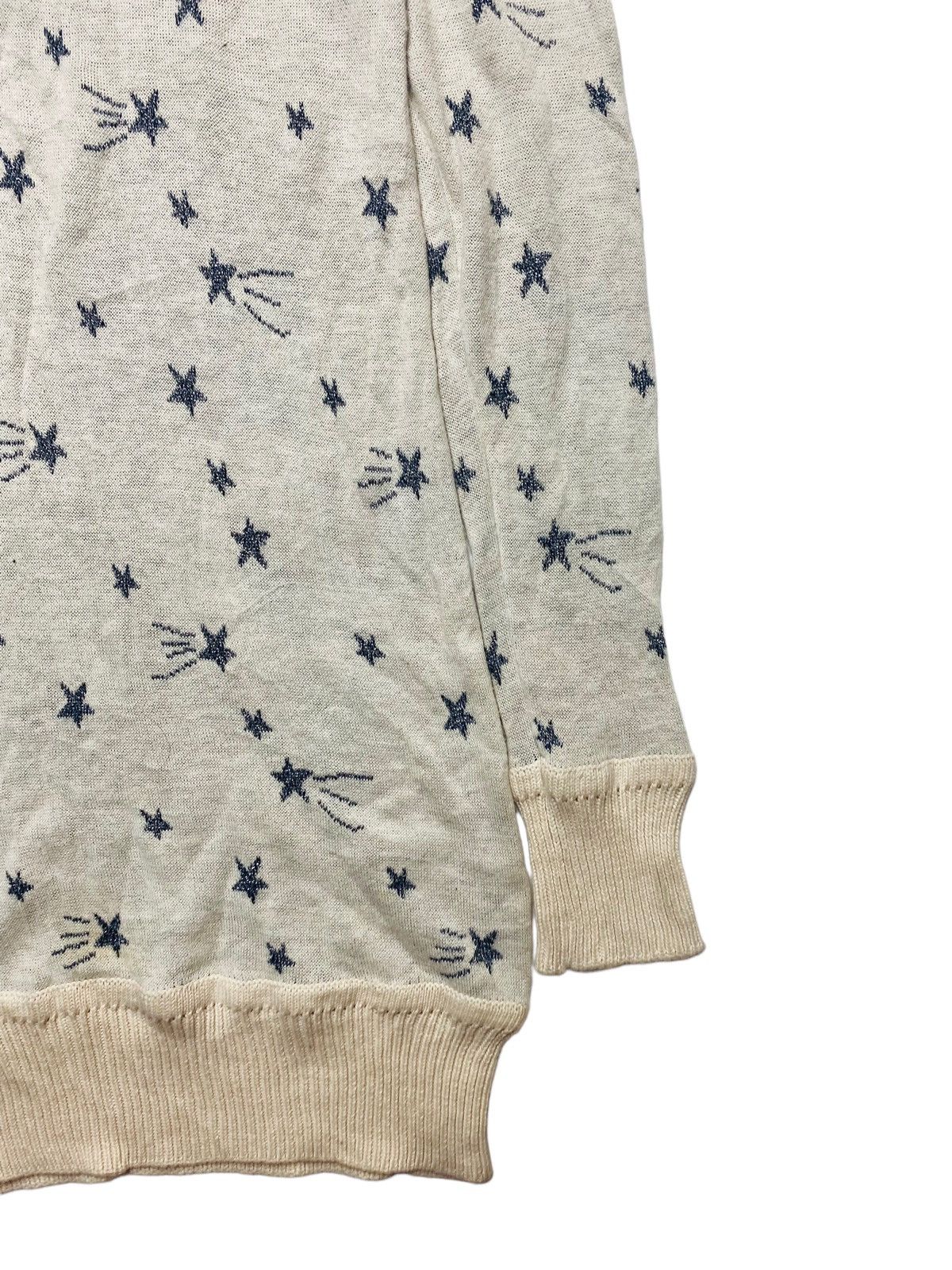 Hysteric Glamour × Japanese Brand 2000s X-Girl - Knitted Star Long Sweater Size US M / EU 48-50 / 2 - 3 Thumbnail