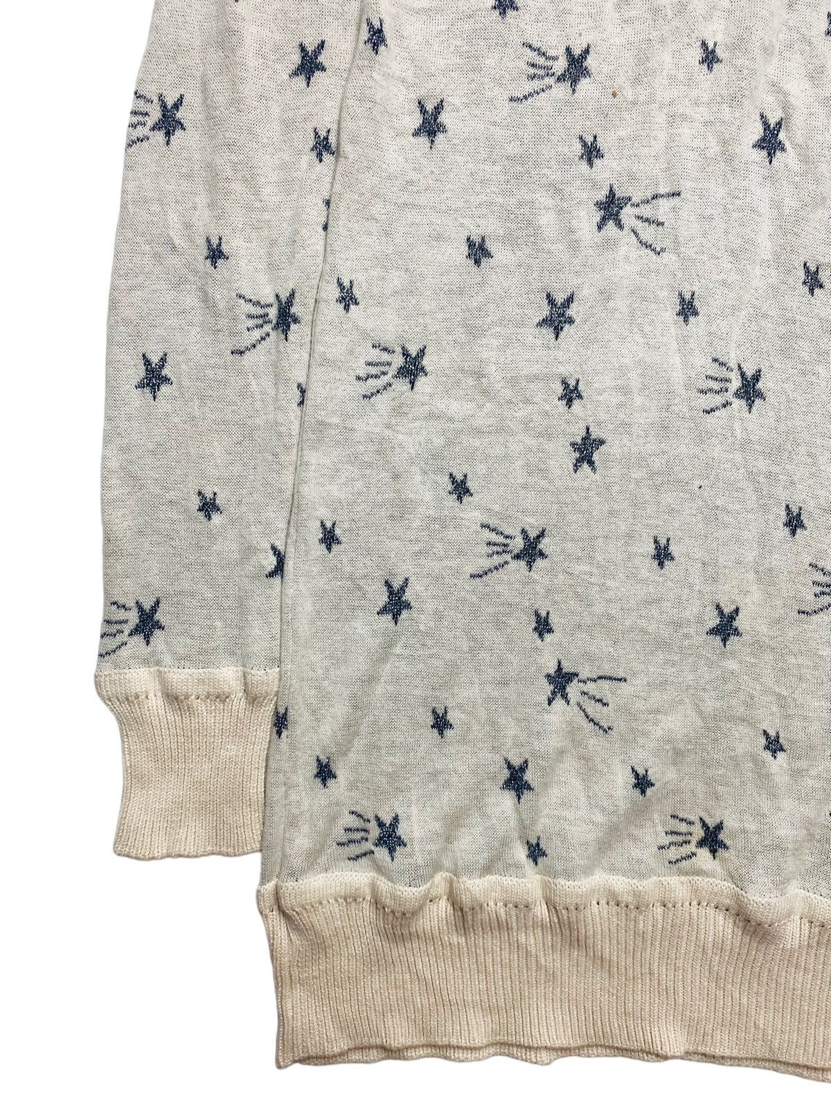 Hysteric Glamour × Japanese Brand 2000s X-Girl - Knitted Star Long Sweater Size US M / EU 48-50 / 2 - 2 Thumbnail