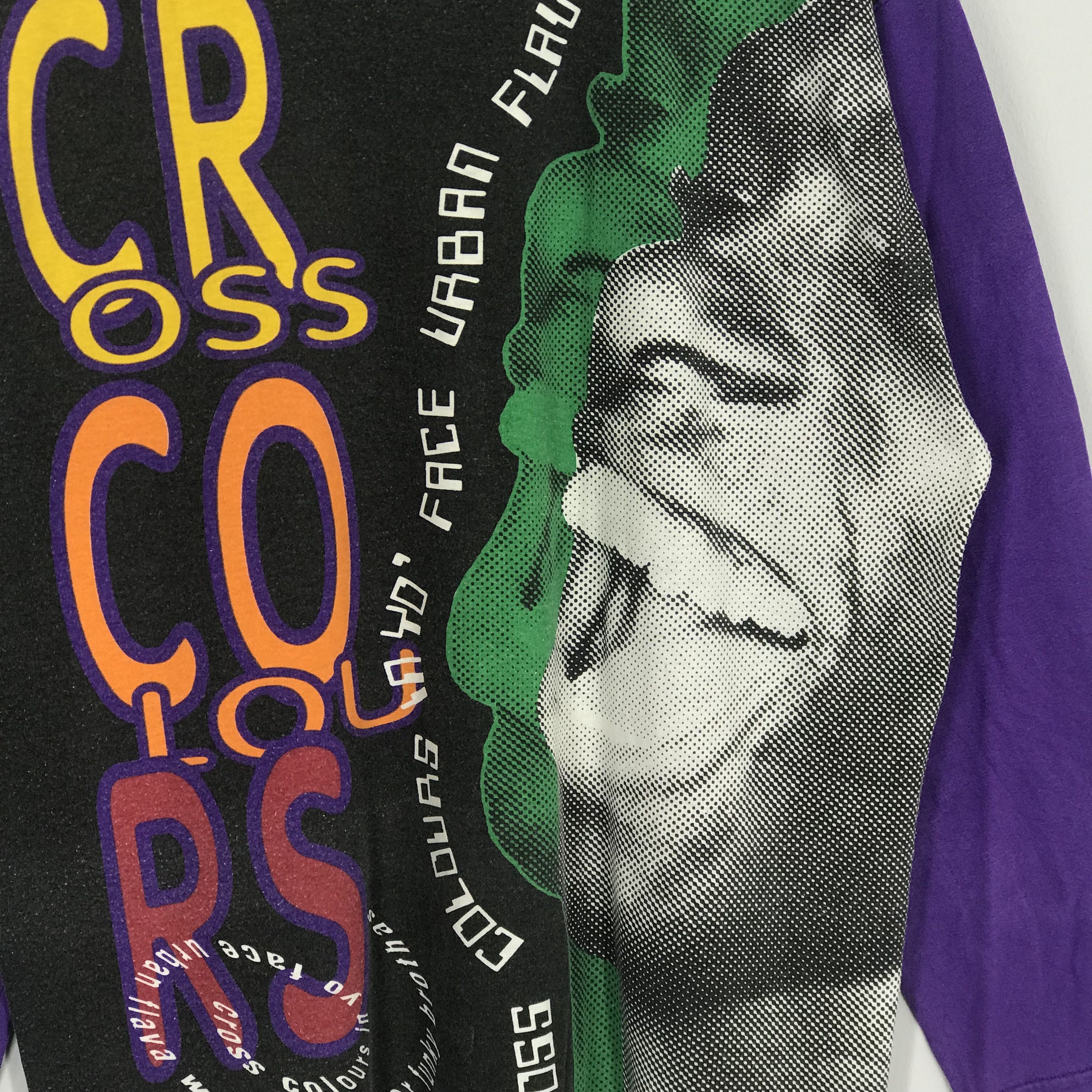 Cross Colours 90s Cross Colours “Ya Dig” In Yo Face Urban Flava Hip Hop Size US XL / EU 56 / 4 - 3 Thumbnail