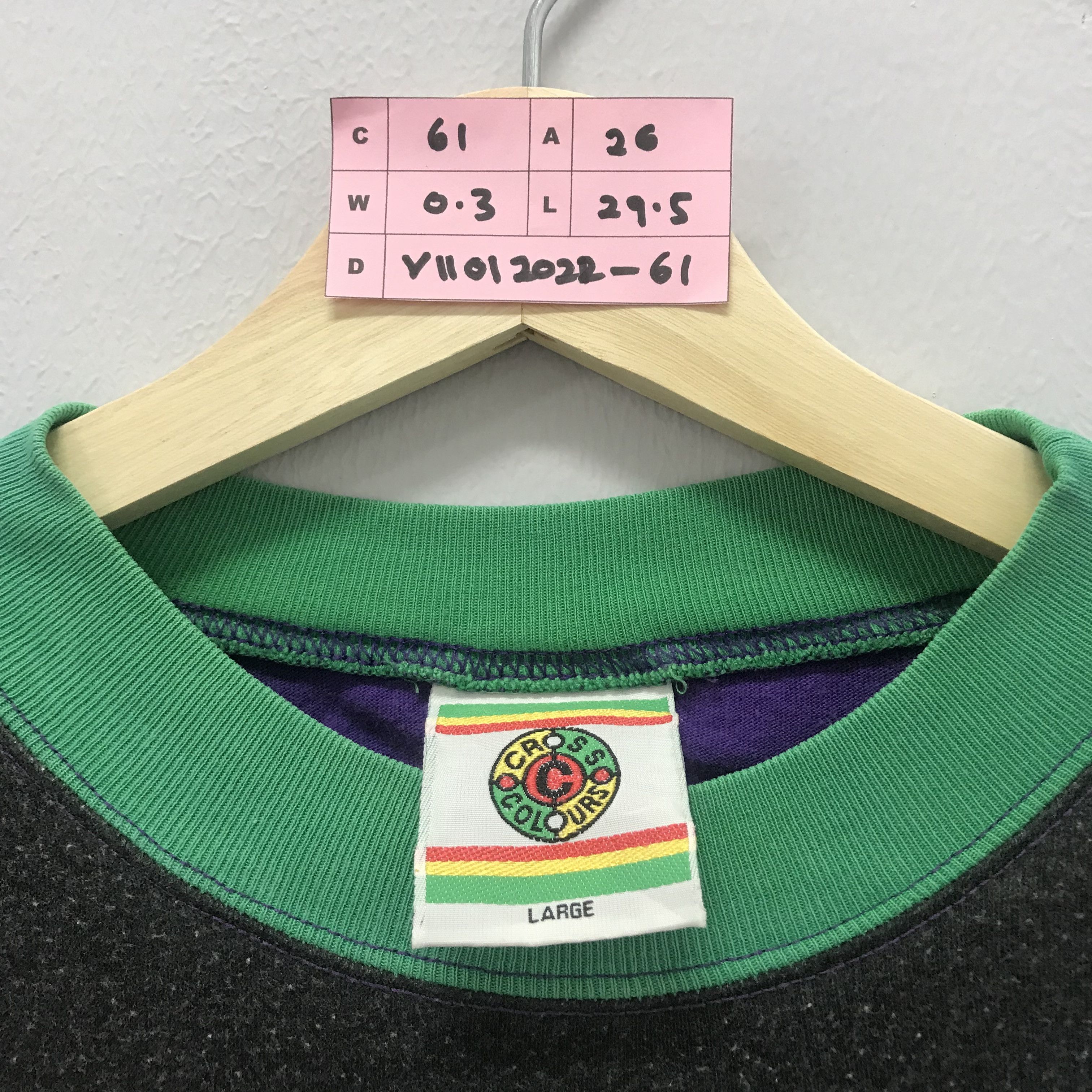 Cross Colours 90s Cross Colours “Ya Dig” In Yo Face Urban Flava Hip Hop Size US XL / EU 56 / 4 - 10 Thumbnail