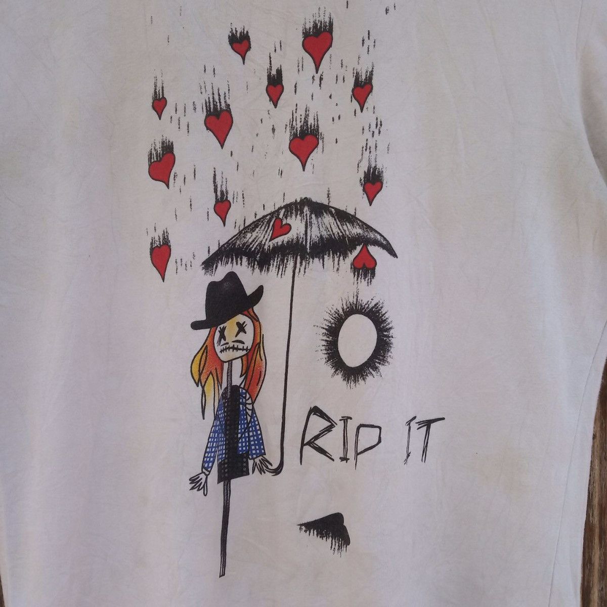 John Galliano John Galliano Italy Nice Design Rip It T-shirt Size US M / EU 48-50 / 2 - 3 Thumbnail