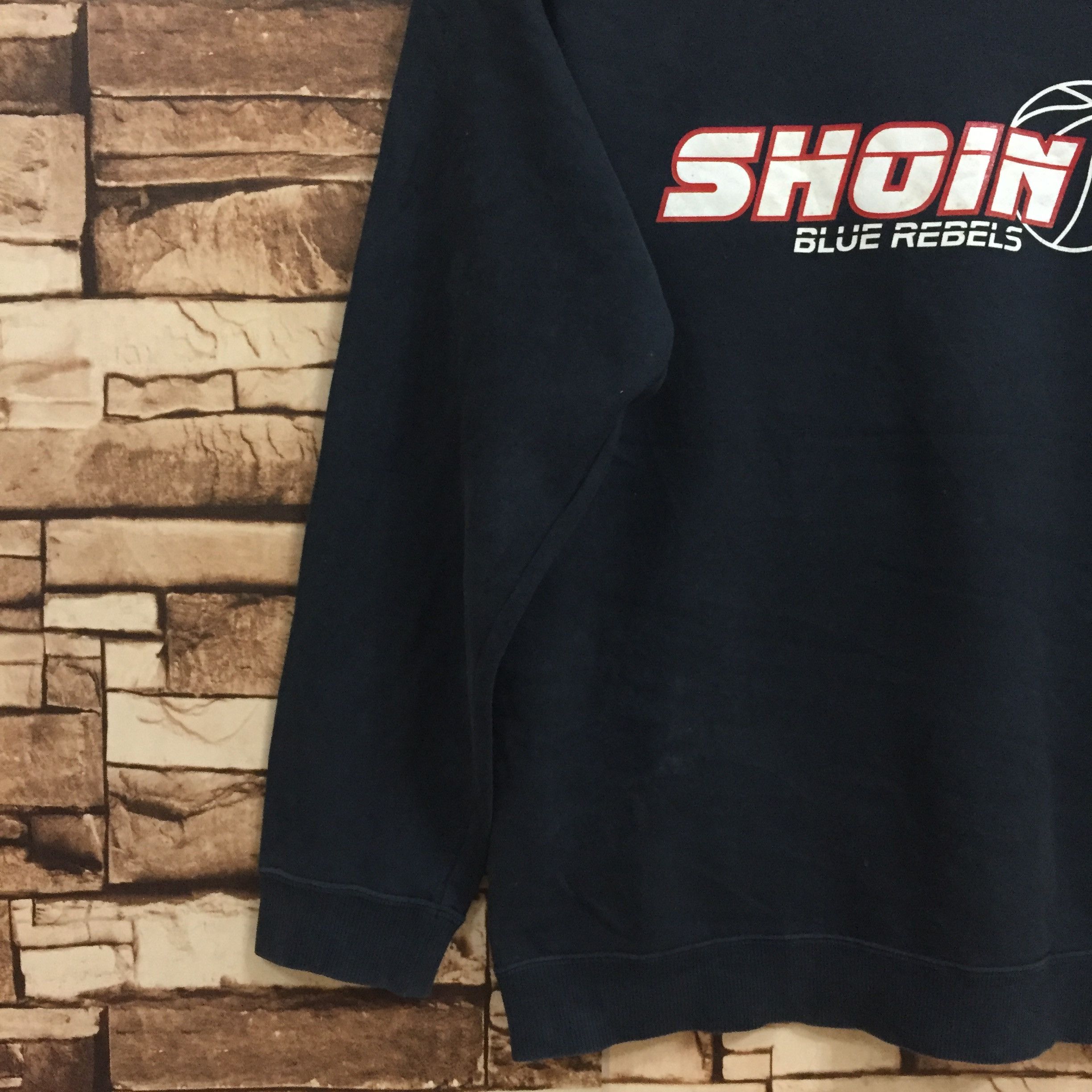 Nike Vintage NIKE sweatshirt Shoin Blue Rebels size S Size US S / EU 44-46 / 1 - 4 Thumbnail